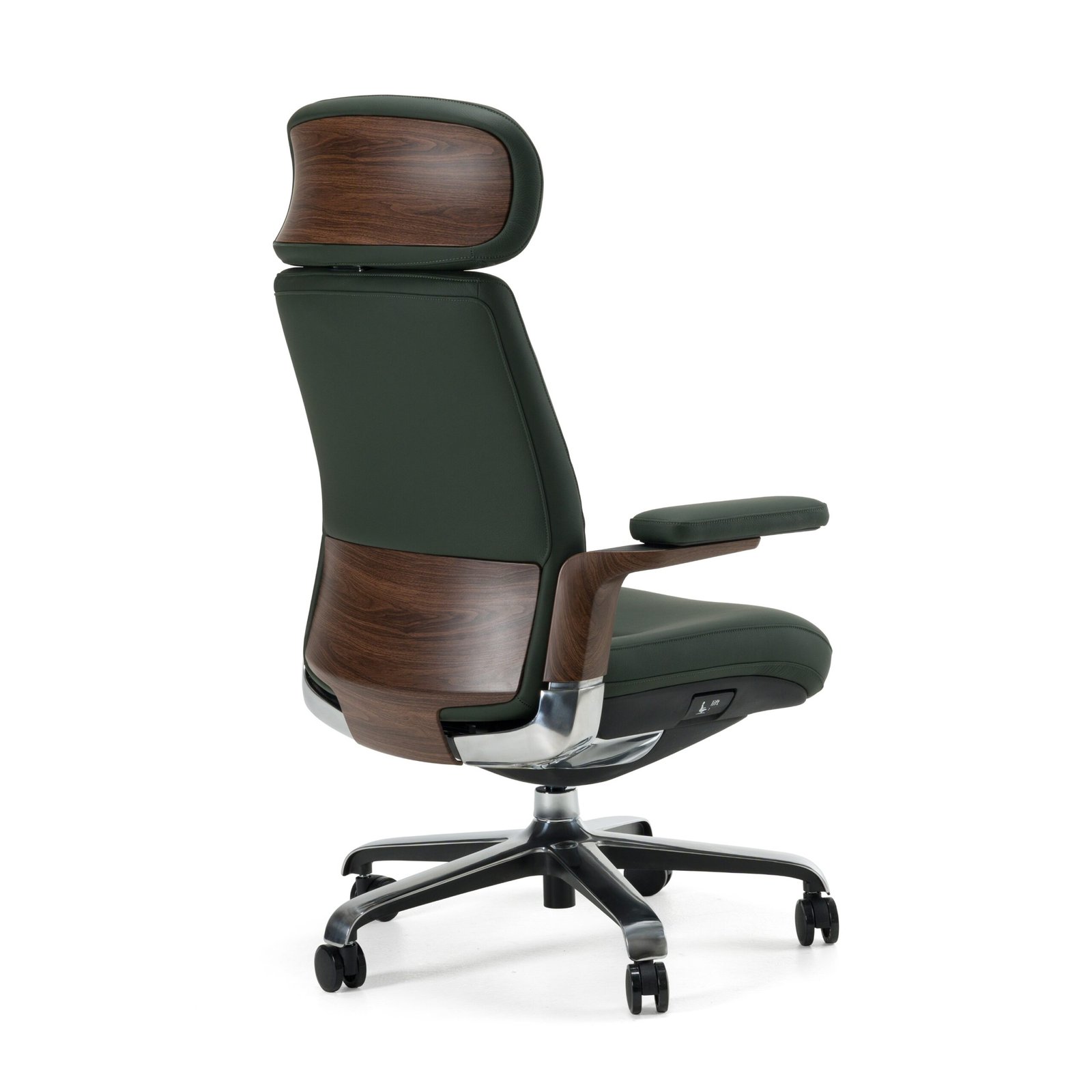 Modrest Johnson - Modern Green Leather Executive Office Chair - Image 3
