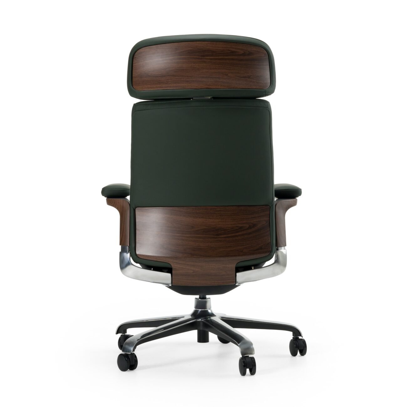 Modrest Johnson - Modern Green Leather Executive Office Chair - Image 4