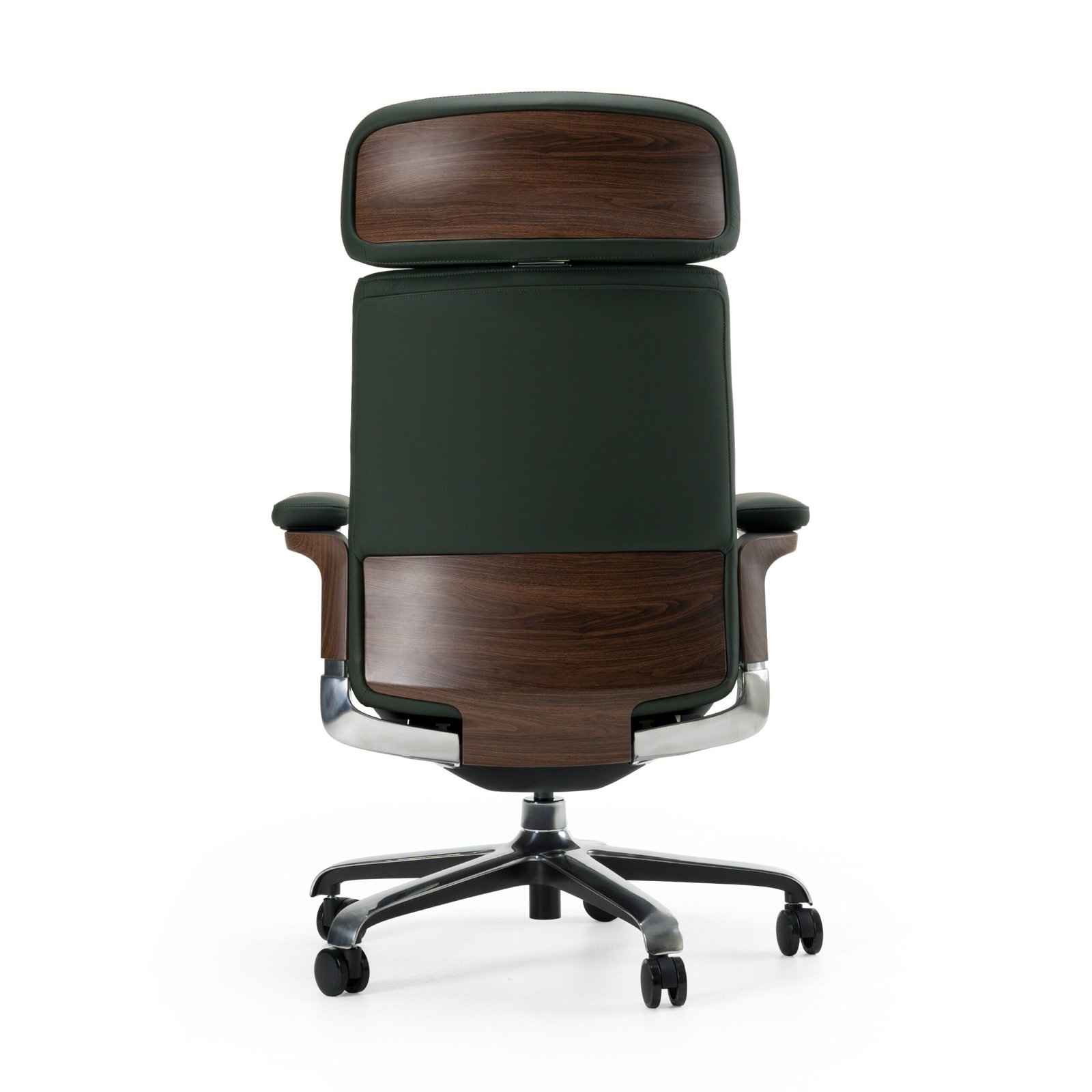 Modrest Johnson - Modern Green Leather Executive Office Chair - Image 4