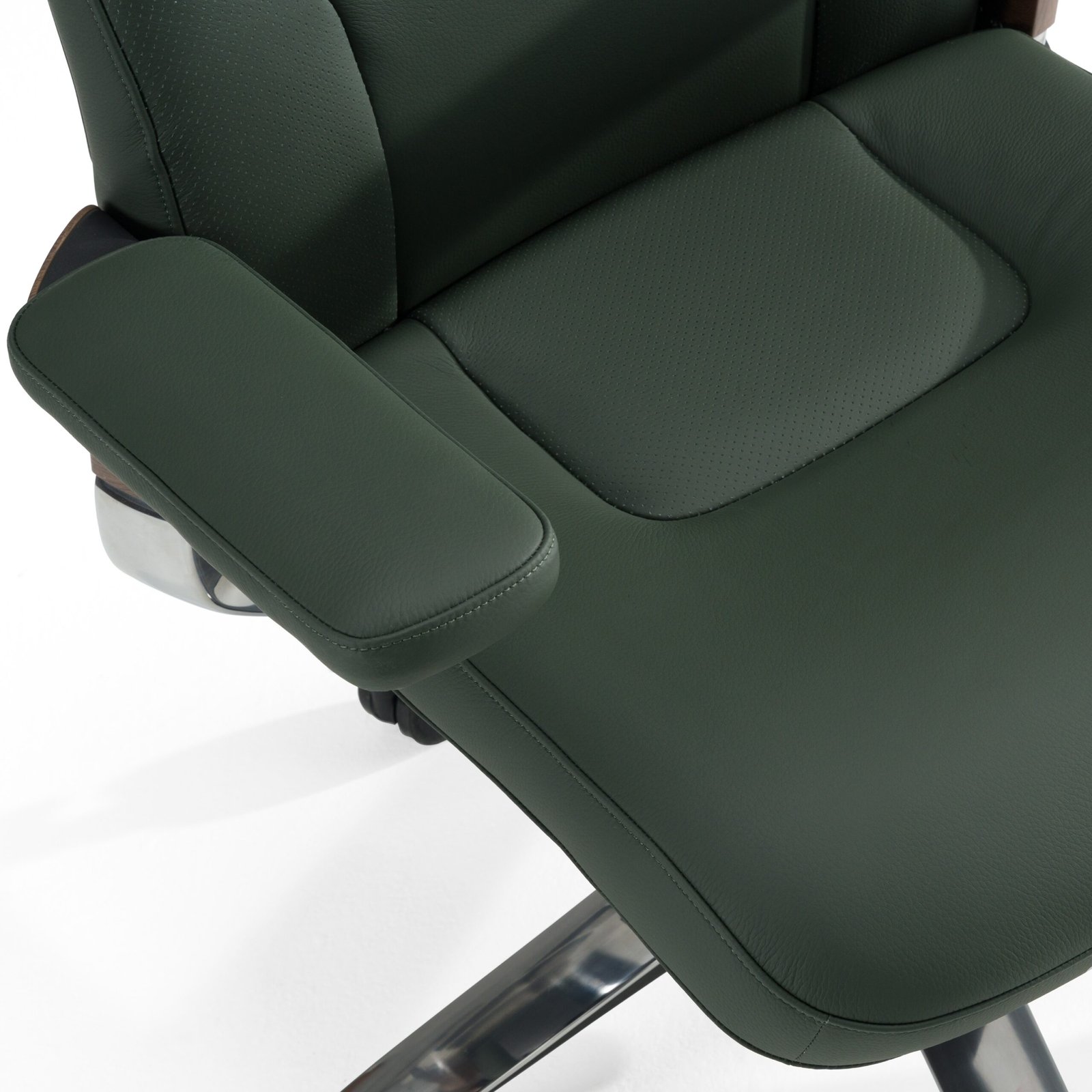 Modrest Johnson - Modern Green Leather Executive Office Chair - Image 5