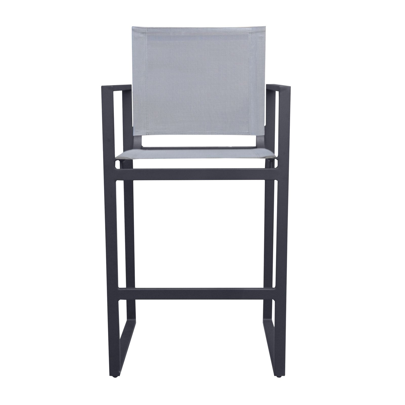 Renava Kayak - Modern Charcoal Outdoor Bar Stool - Image 2