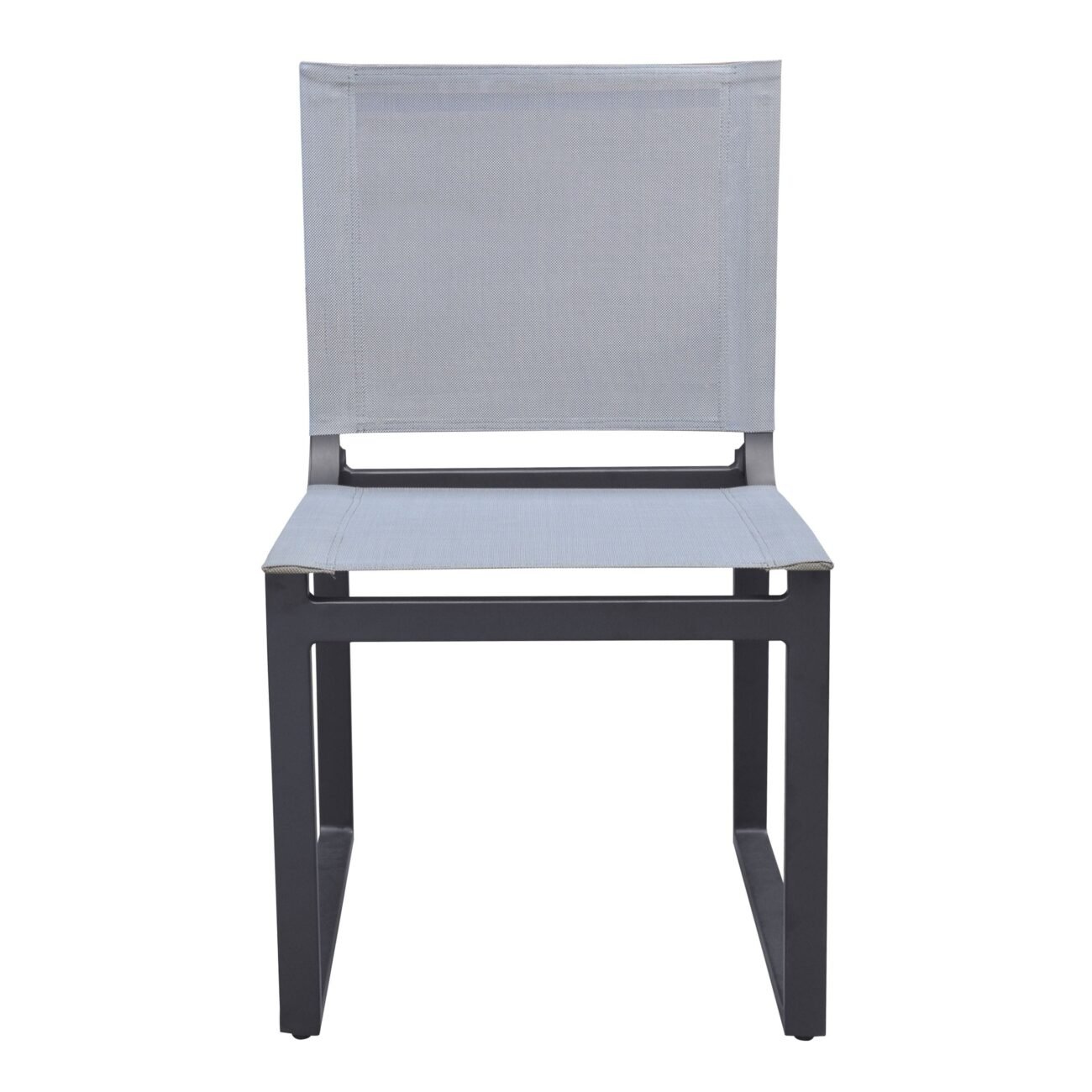 Renava Kayak - Modern Outdoor Dark Charcoal Dining Chair (Set of 2) - Image 2