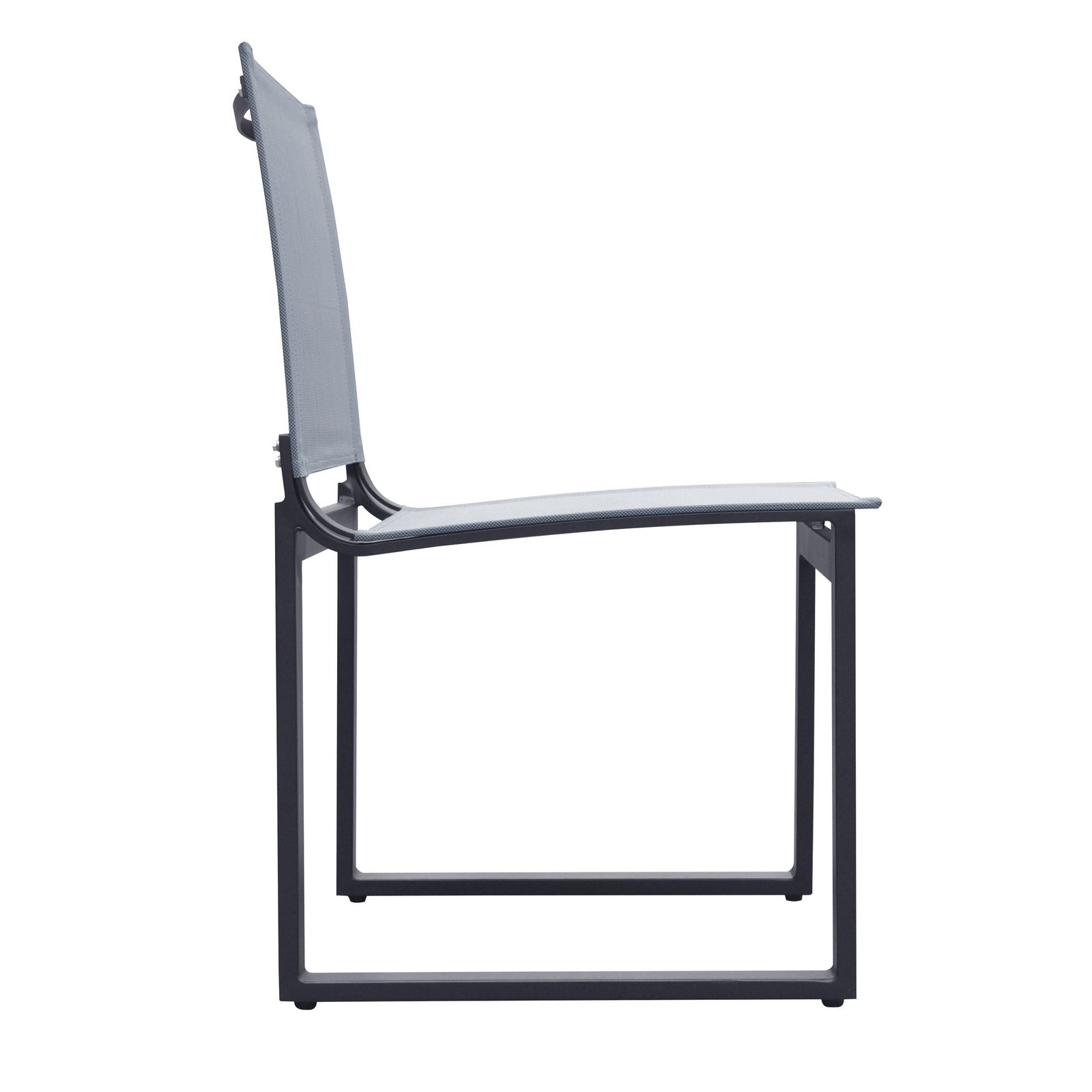 Renava Kayak - Modern Outdoor Dark Charcoal Dining Chair (Set of 2) - Image 3