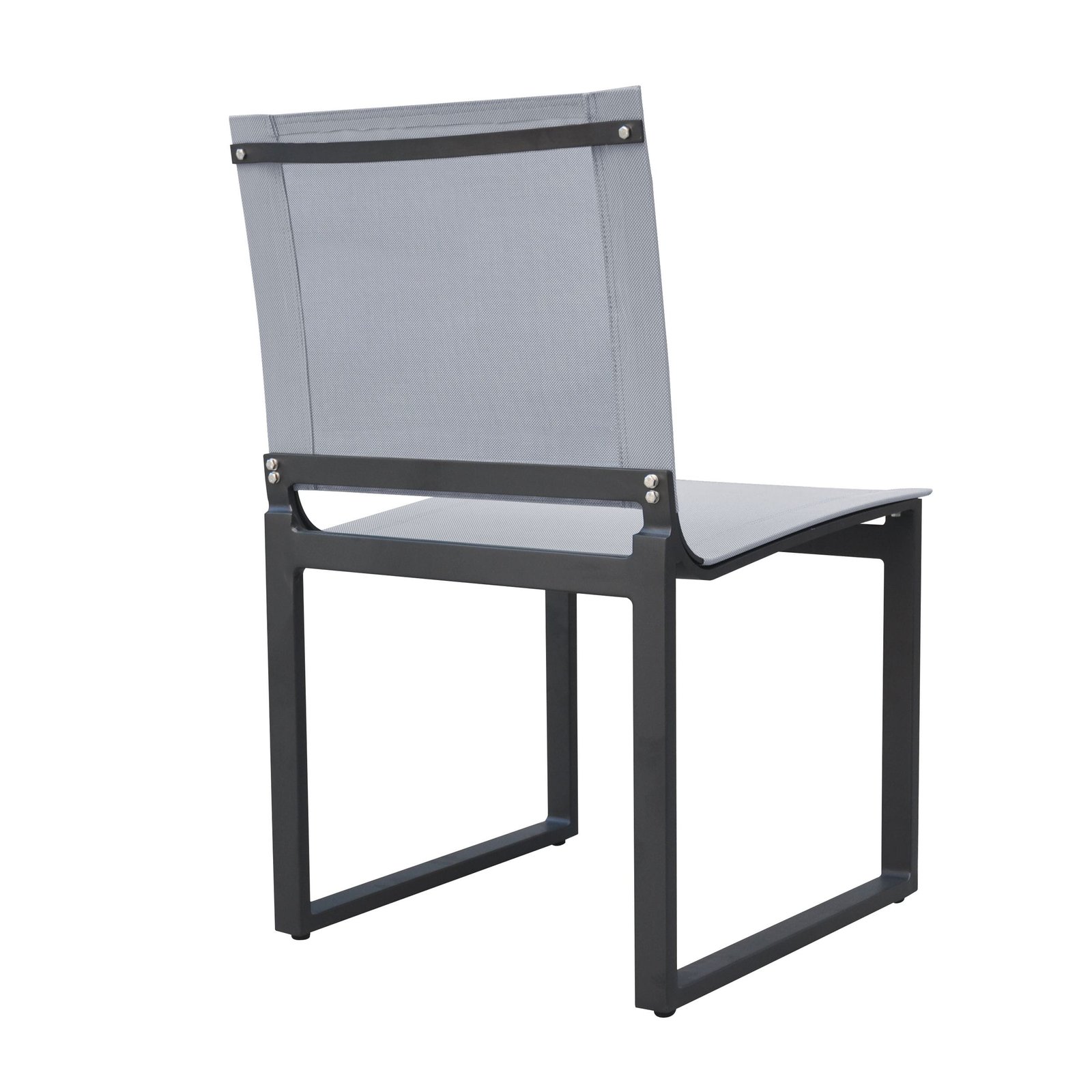 Renava Kayak - Modern Outdoor Dark Charcoal Dining Chair (Set of 2) - Image 4