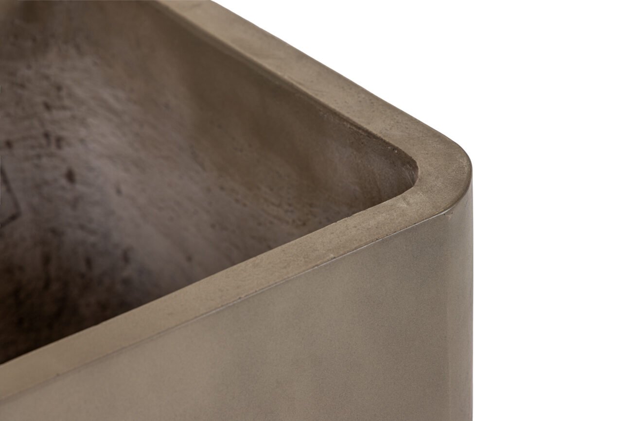 Modrest Kerens - Modern Grey Concrete Planter - Image 3