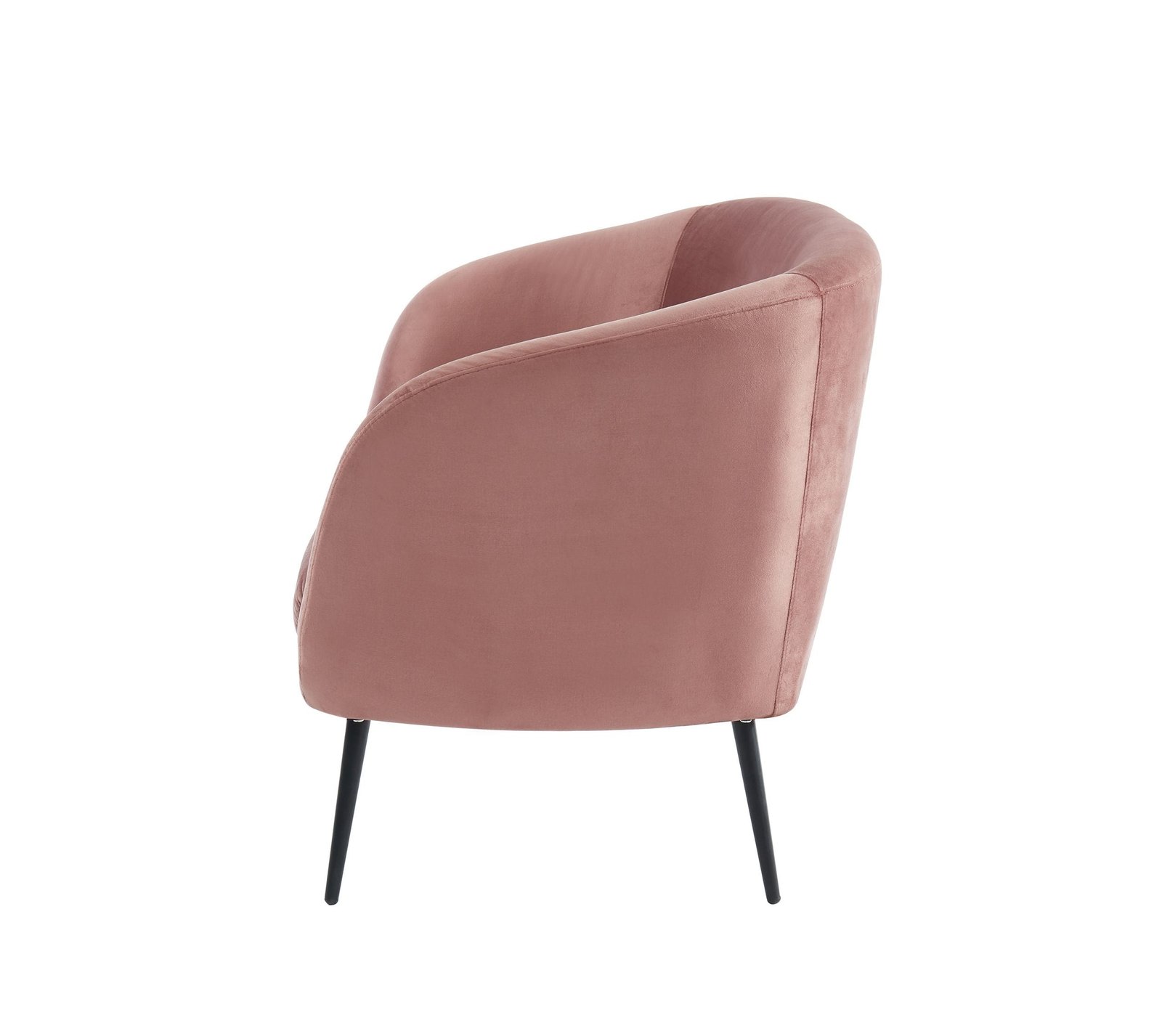 Divani Casa Koeing - Modern Coral Fabric Sofa - Image 2