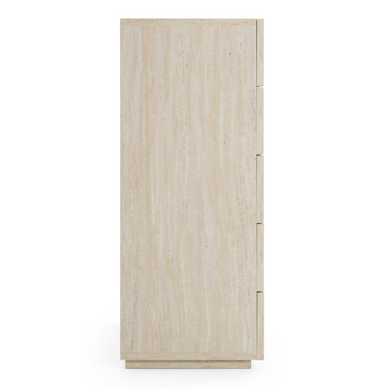 Lamod Italia Lago - Modern Faux Travertine Chest - Image 3
