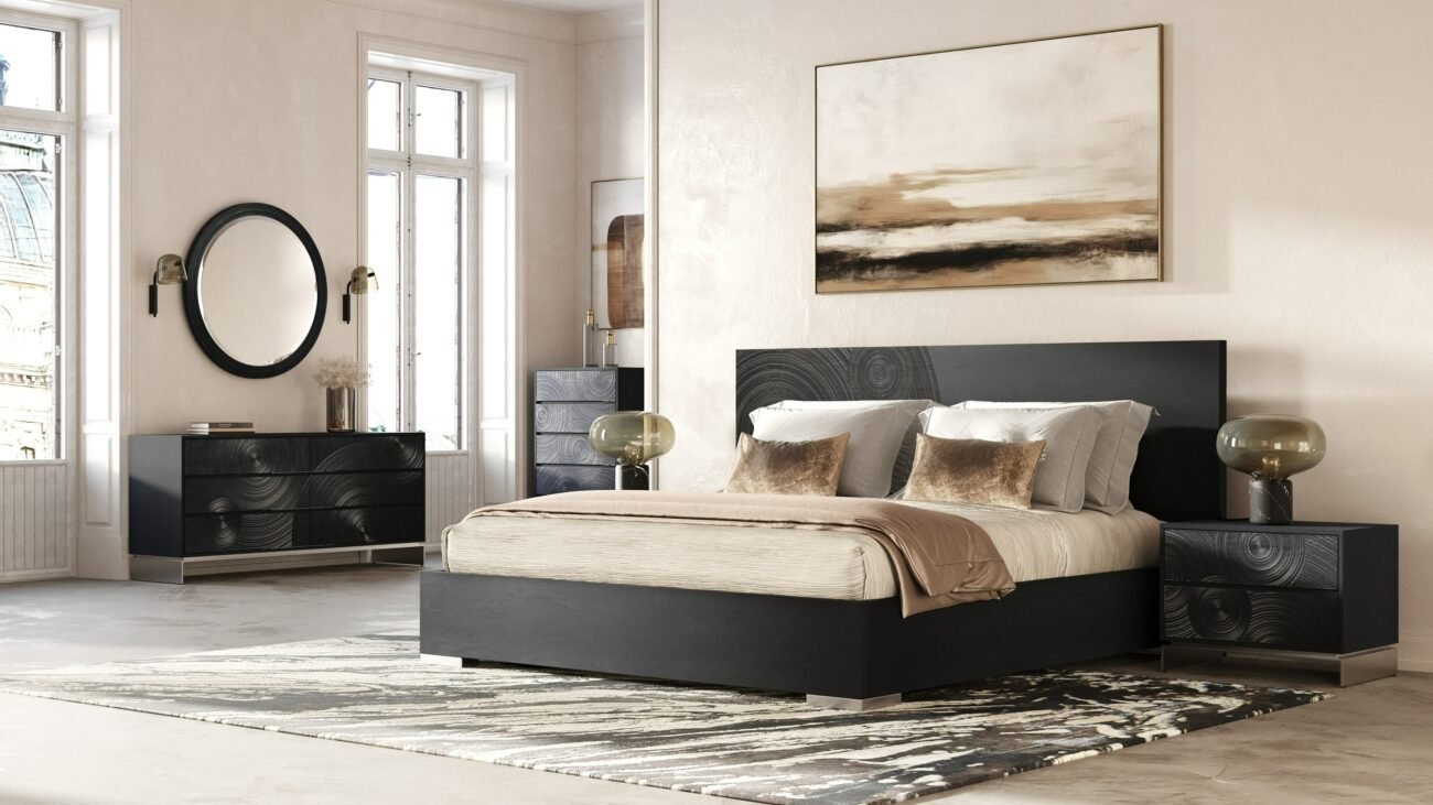 Lamod Cirque - Modern Black Ash Chest - Image 2