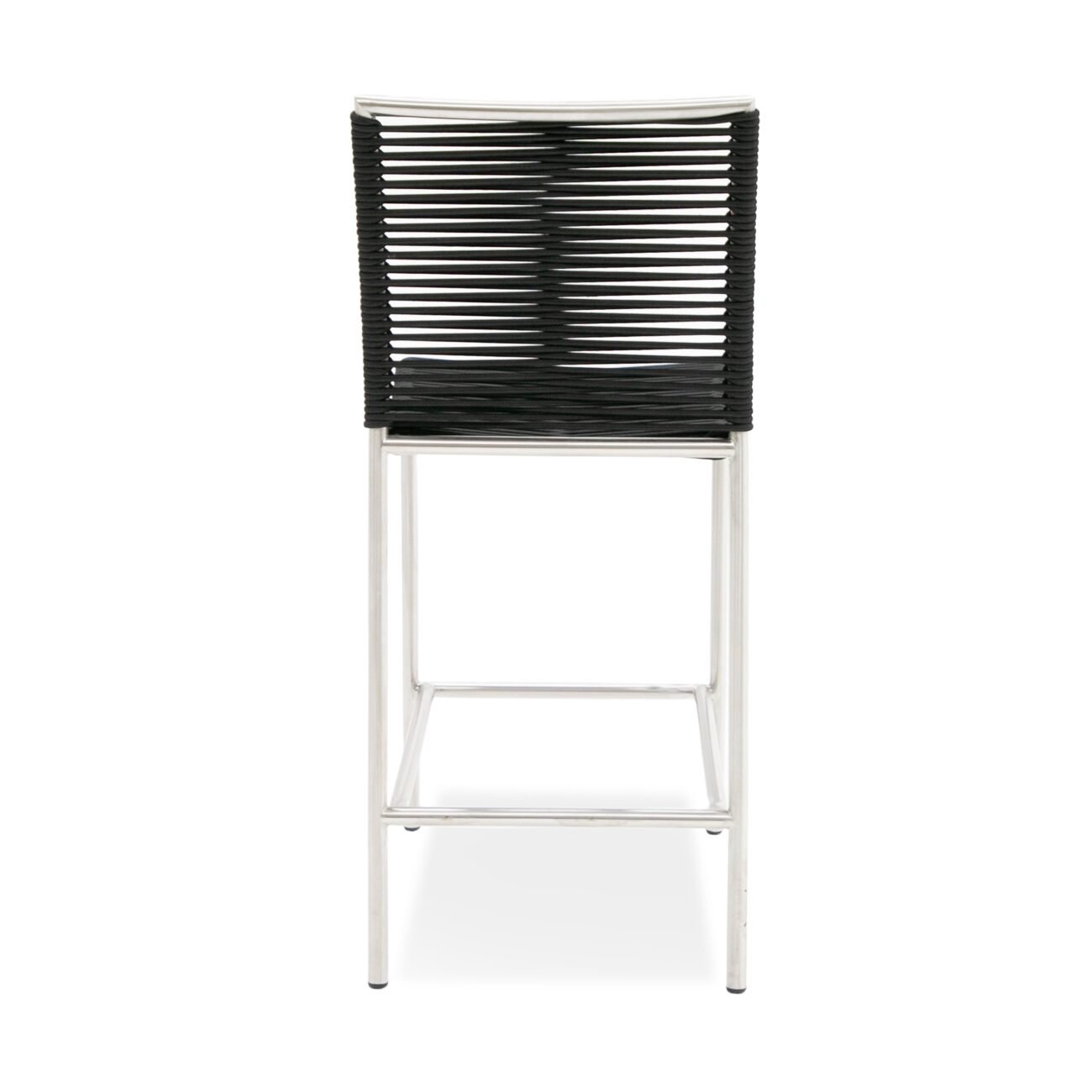 Modrest Lathrop - Modern Outdoor Black Counter Stool - Image 3