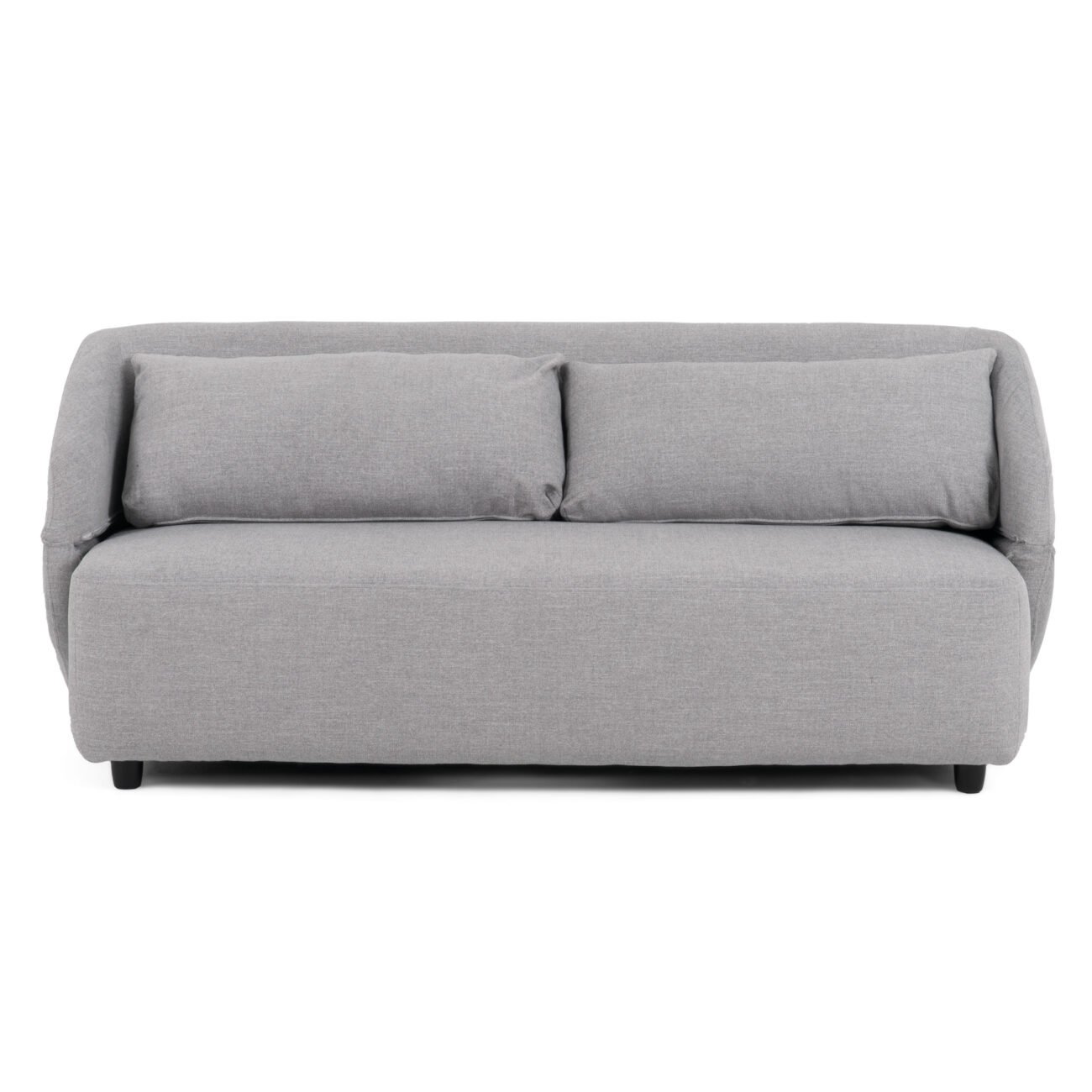 Divani Casa Lerner - Modern Light Grey Fabric Sofa Bed - Image 2