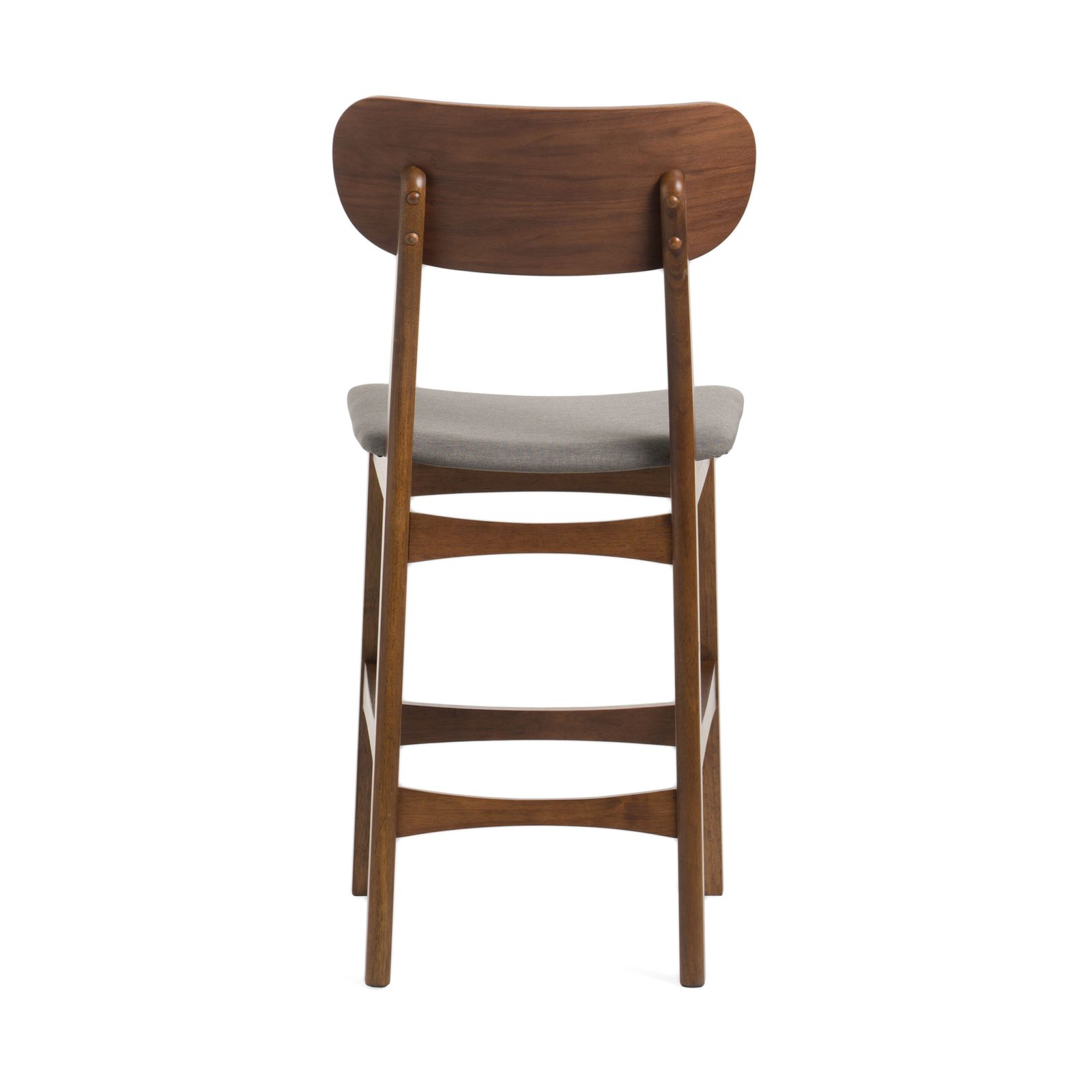 Modrest Lynn - Modern Grey & Walnut Counter Chair (Set of 2) - Image 5