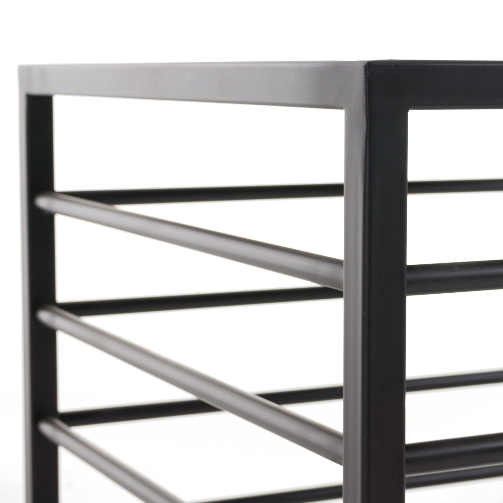 Modrest Malvo - Modern Black + Glass End Table - Image 4