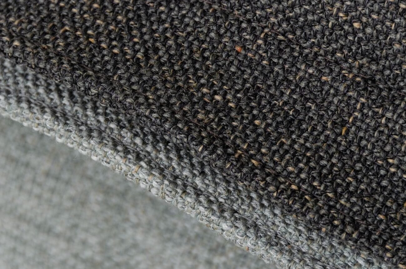 Divani Casa Mars - Modern Grey & Dark Grey Fabric Sofa - Image 3