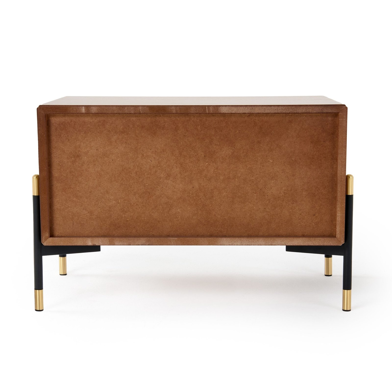 Nova Domus Metcalf - Mid-Century Walnut & Grey Nightstand - Image 4