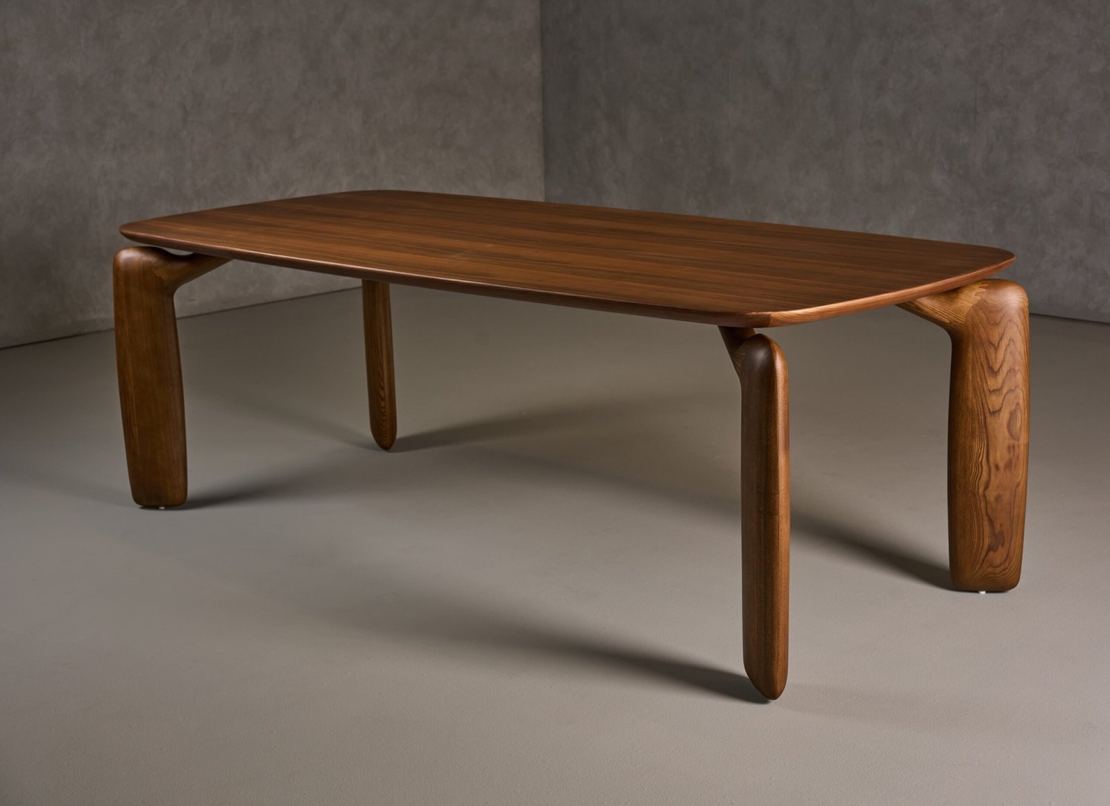 Modrest Michael - Mid-Century Modern Walnut Dining Table - Image 5