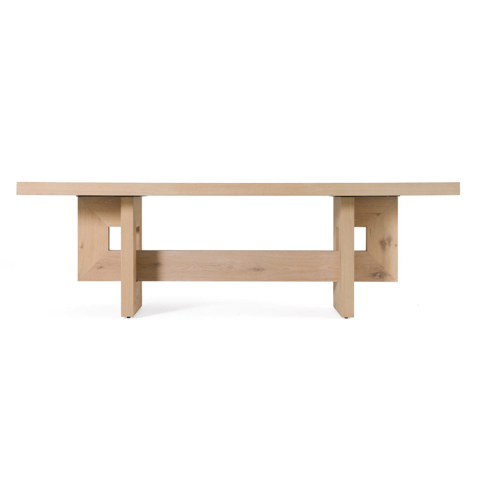 Modrest Mineola - Modern Natural White Oak Dining Table - Image 2