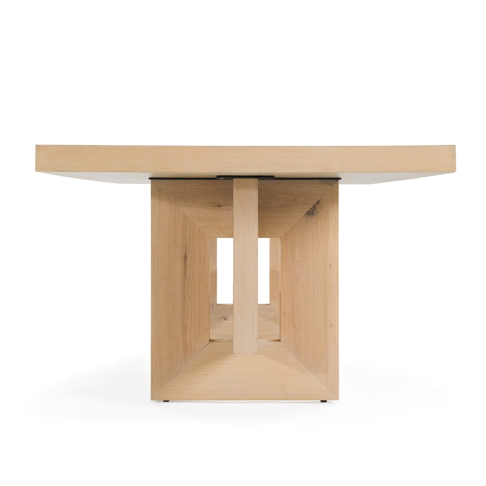Modrest Mineola - Modern Natural White Oak Dining Table - Image 3
