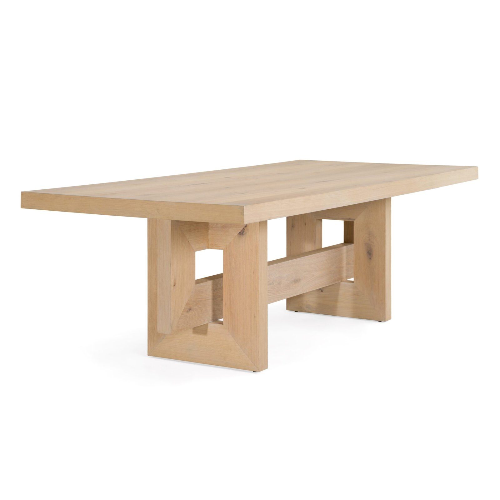 Modrest Mineola - Modern Natural White Oak Dining Table - Image 4