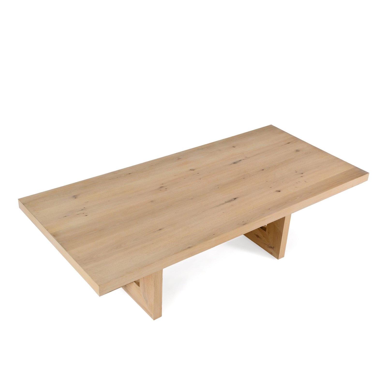 Modrest Mineola - Modern Natural White Oak Dining Table - Image 5
