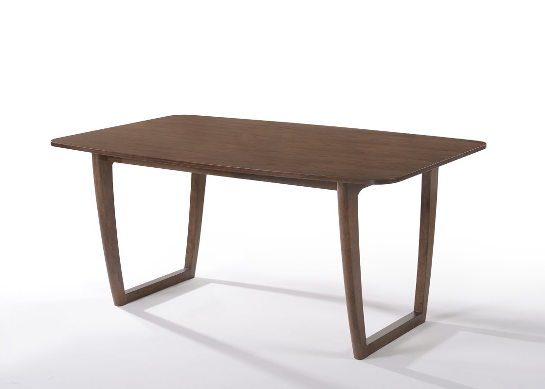 Modrest Jordan Modern Walnut & Grey Dining Set - Image 3