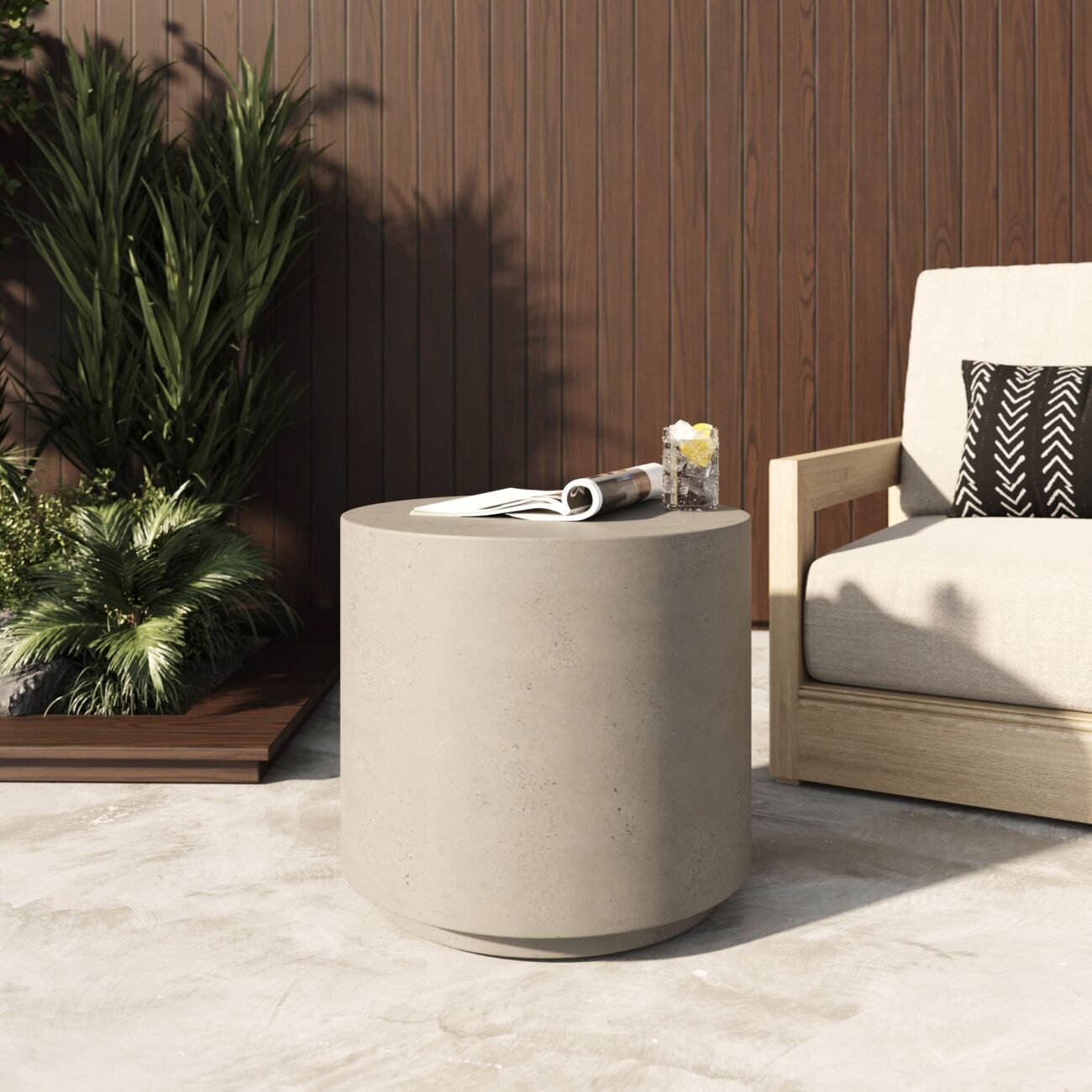 Modrest Morley - Modern Round End Table - Image 4
