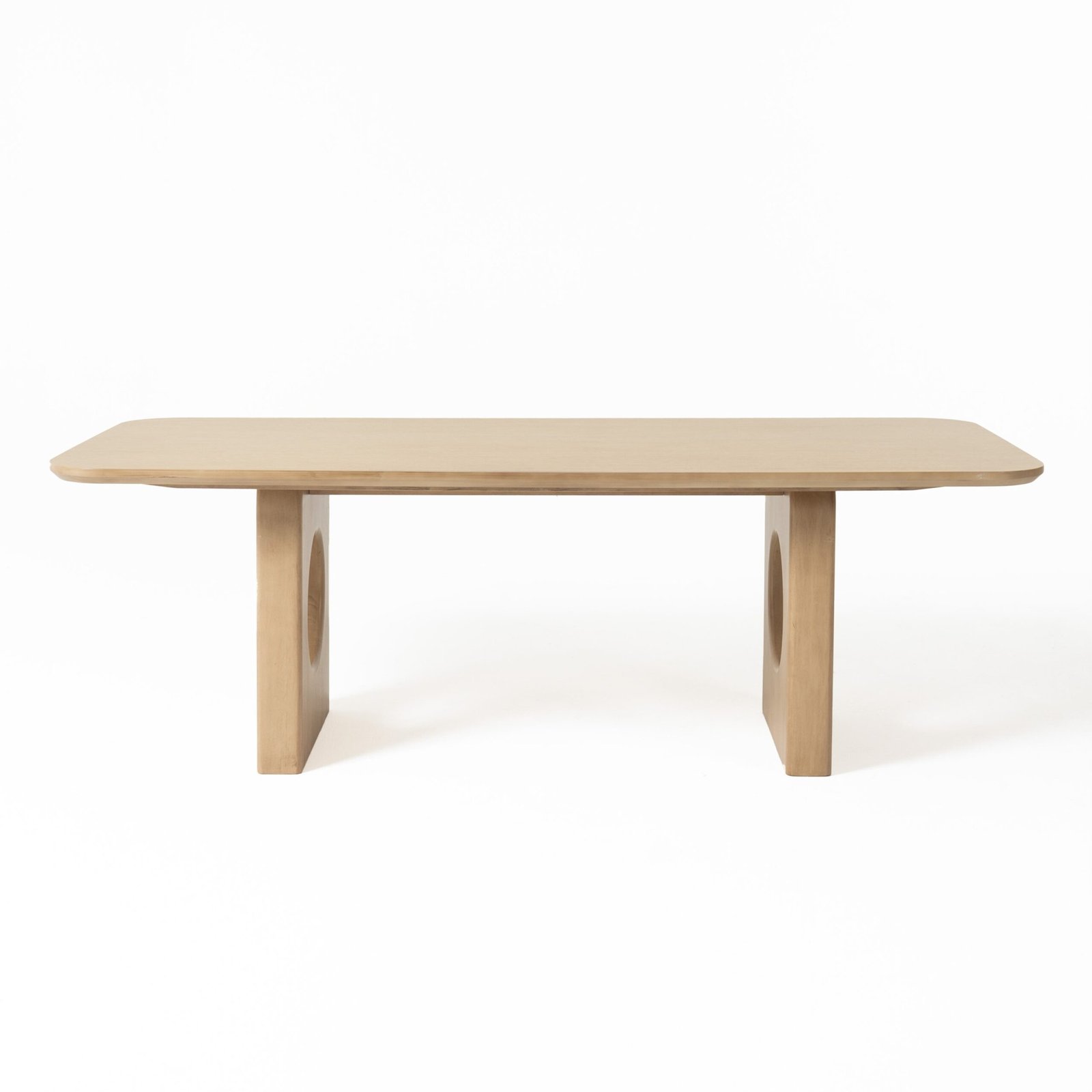 Nova Domus Oshana - Modern White Oak Dining Table - Image 3