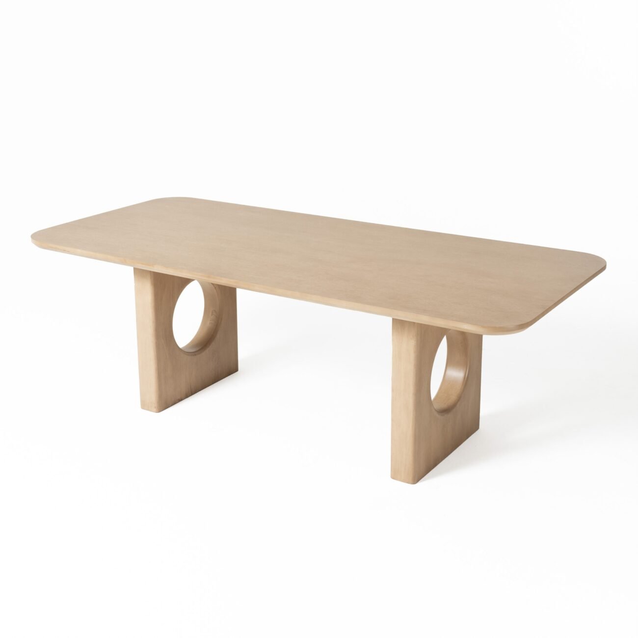 Nova Domus Oshana - Modern White Oak Dining Table - Image 5