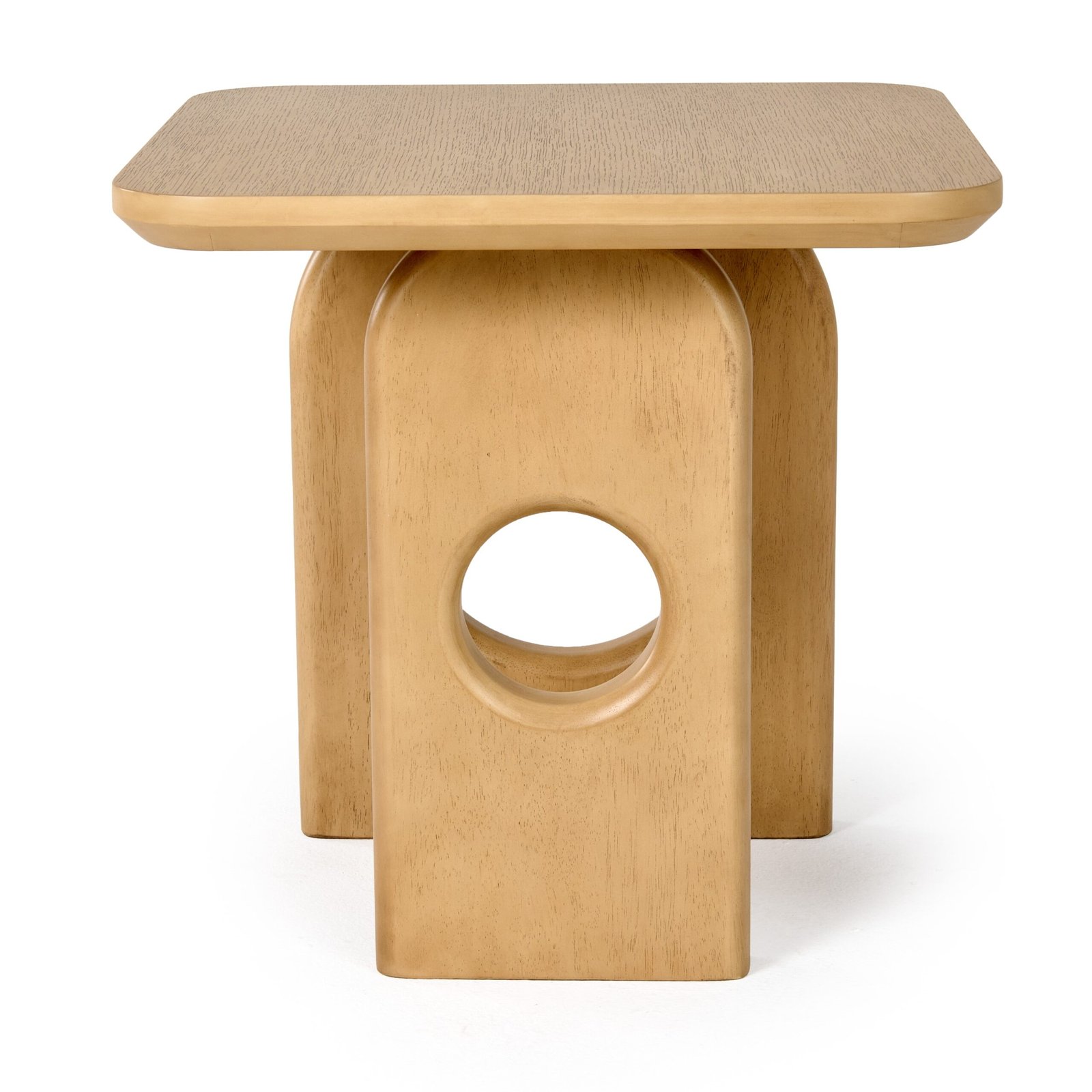 Nova Domus Oshana - Modern White Oak End Table - Image 3