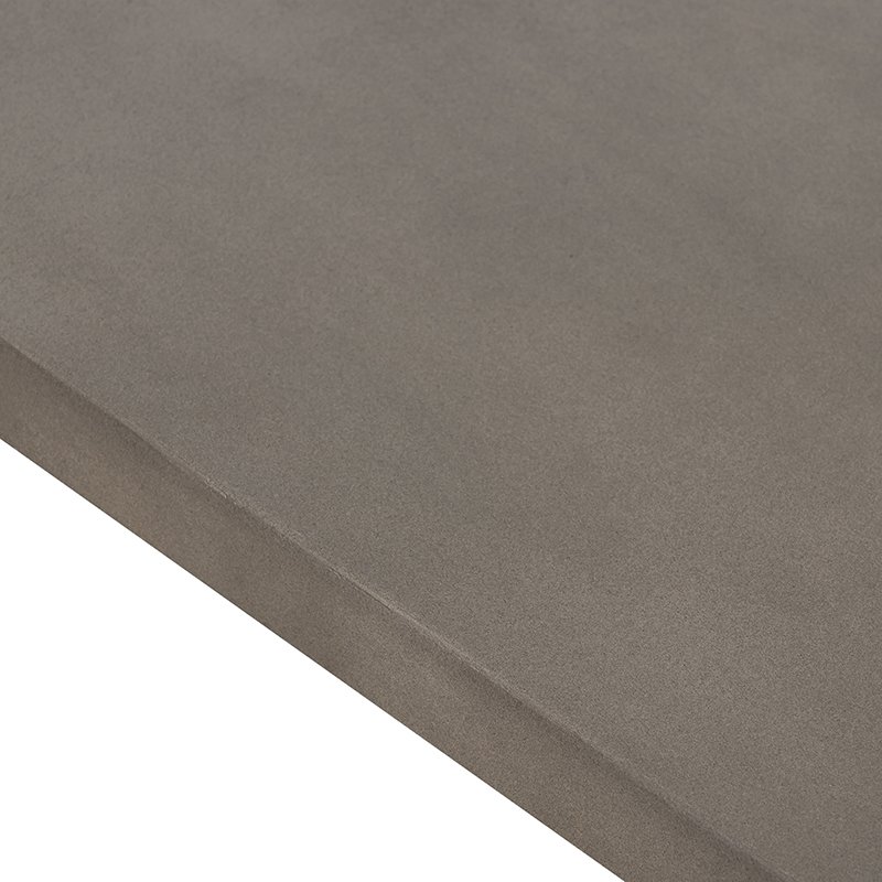 Modrest Sharon Modern Concrete & Black Metal End Table - Image 5