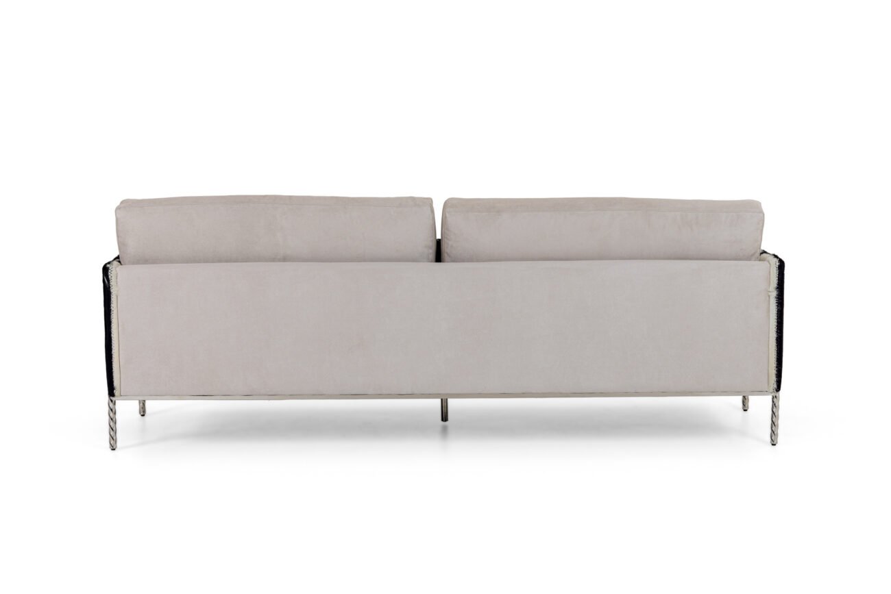 Divani Casa Pueblo - Modern Cow-hide Sofa - Image 4