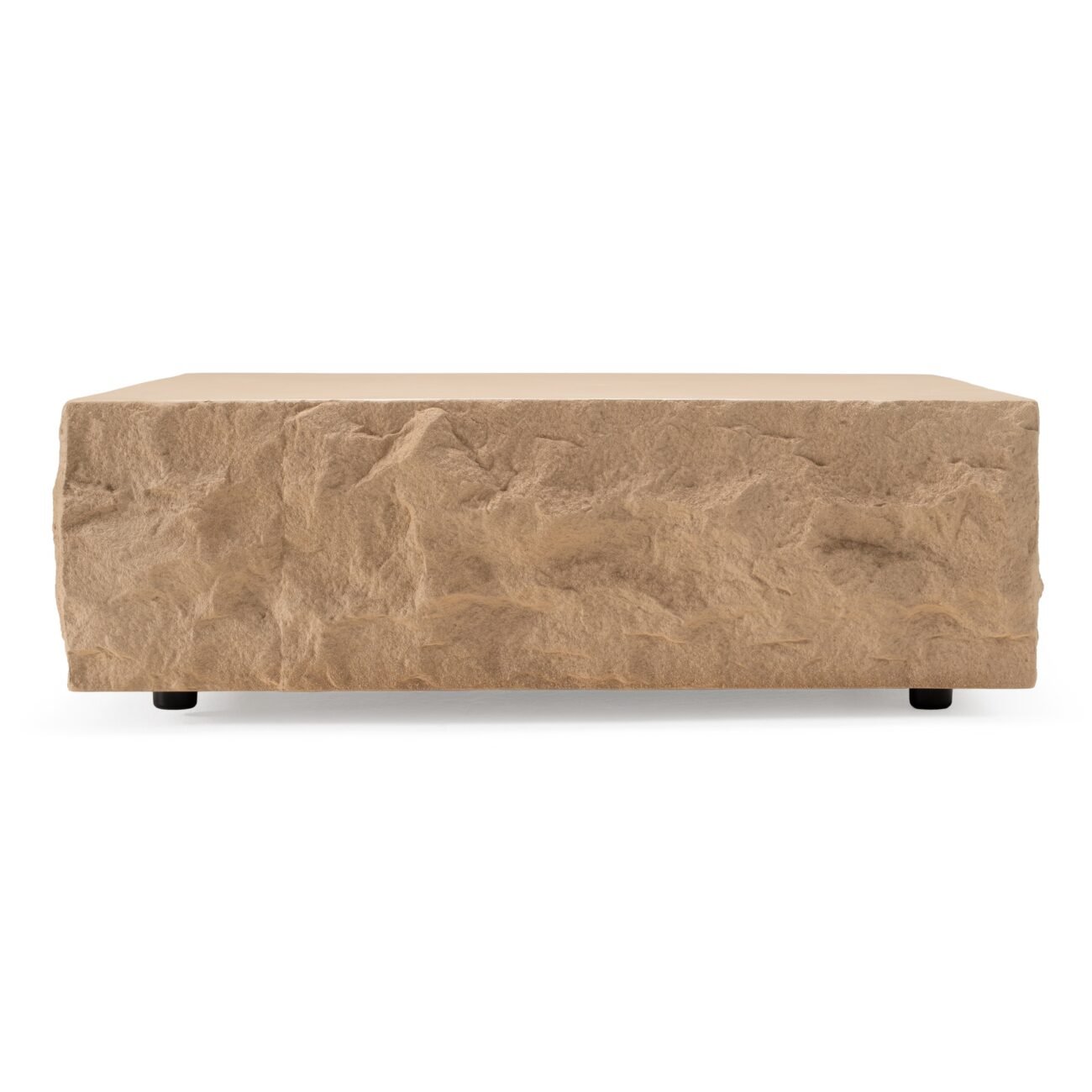 Modrest Quarry - Modern Beige Square Coffee Table - Image 4