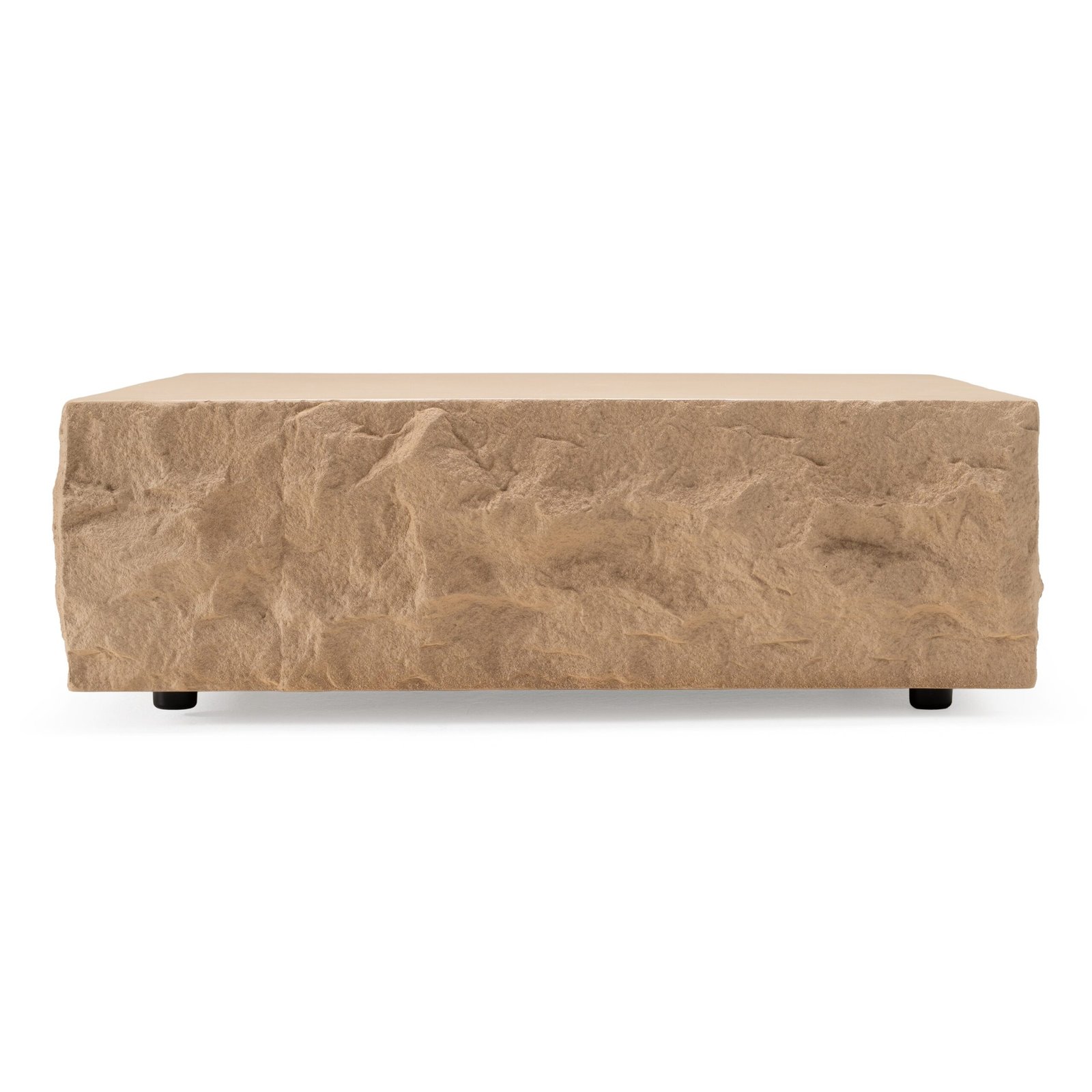 Modrest Quarry - Modern Beige Square Coffee Table - Image 4