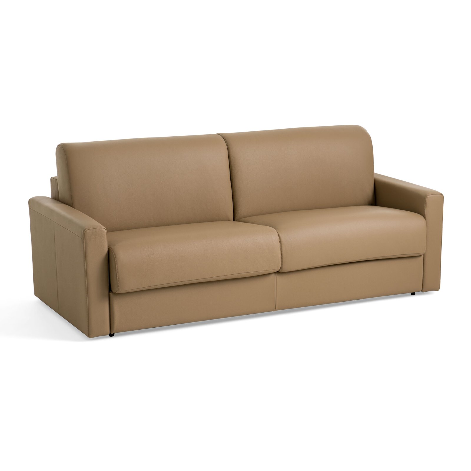 Lamod Italia Revers - Italian Modern Desert Leather Queen Sofabed - Image 2