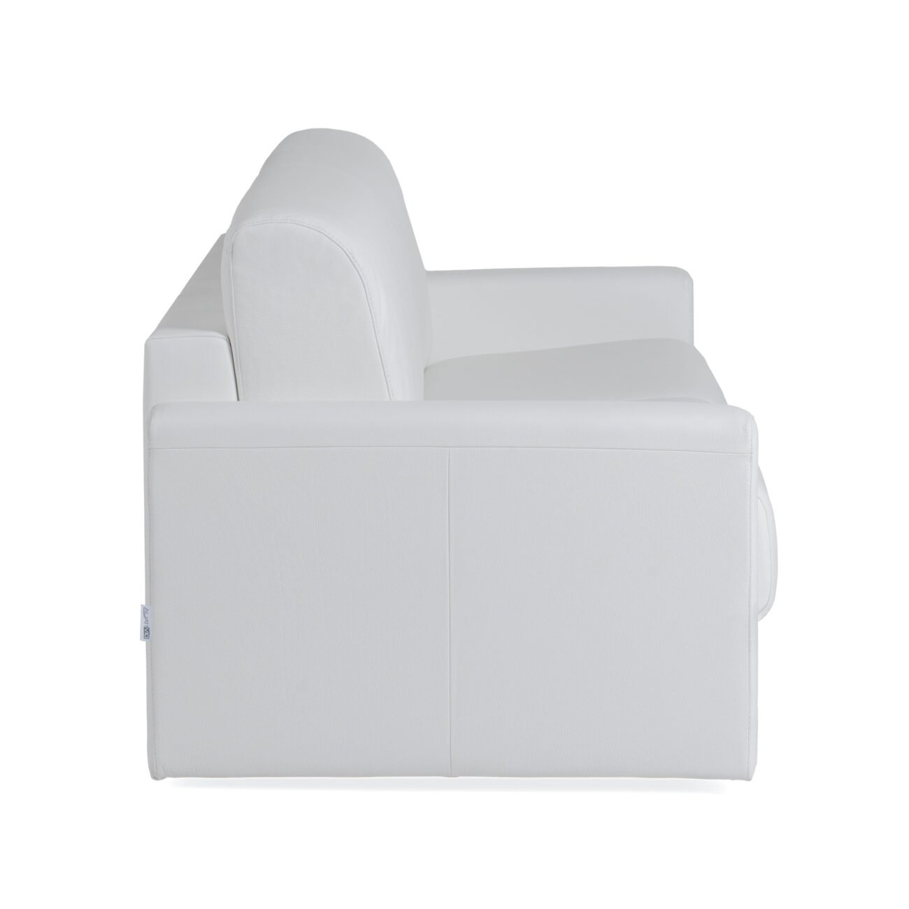 Lamod Italia Revers - Italian Modern White Leather Queen Sofabed - Image 4