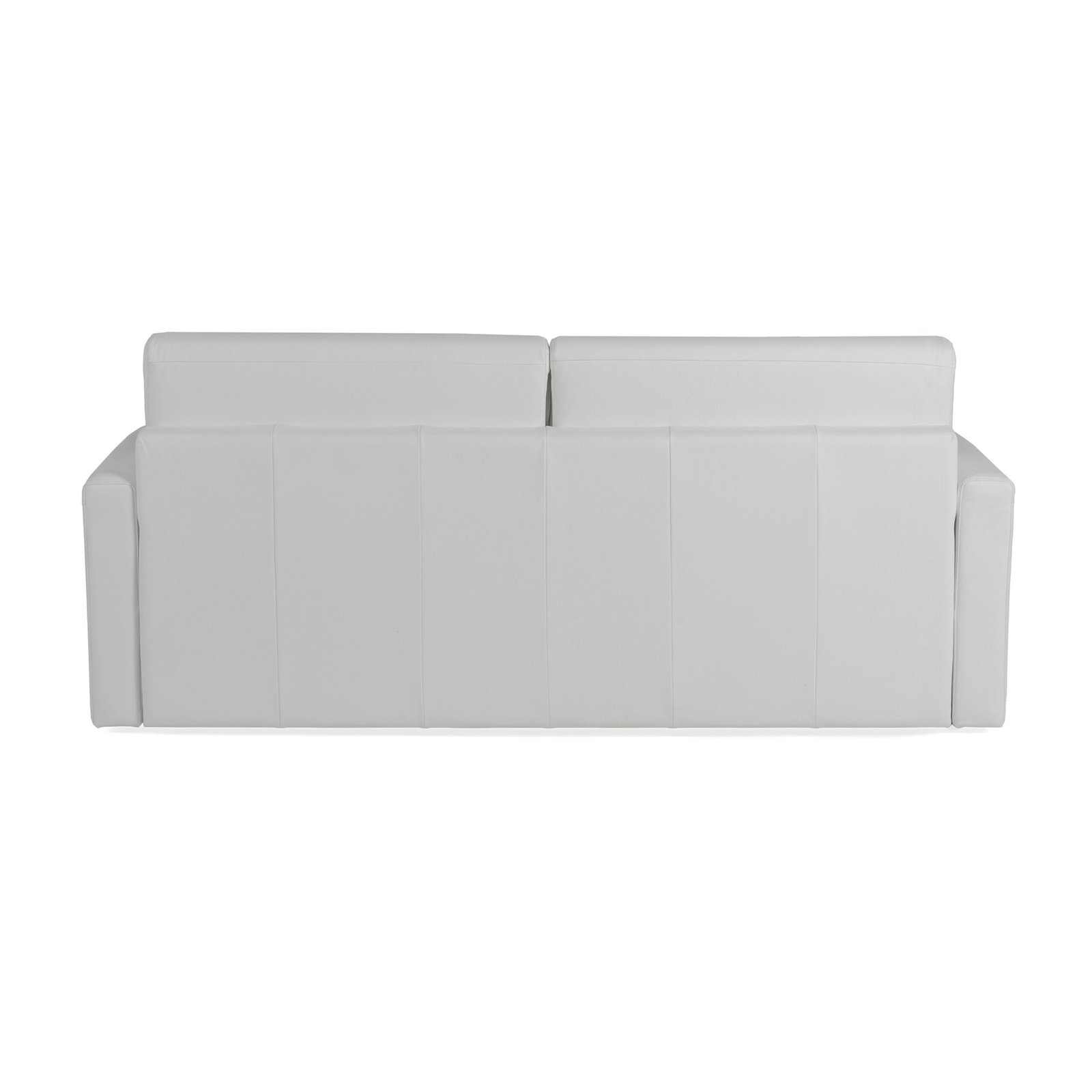 Lamod Italia Revers - Italian Modern White Leather Queen Sofabed - Image 5