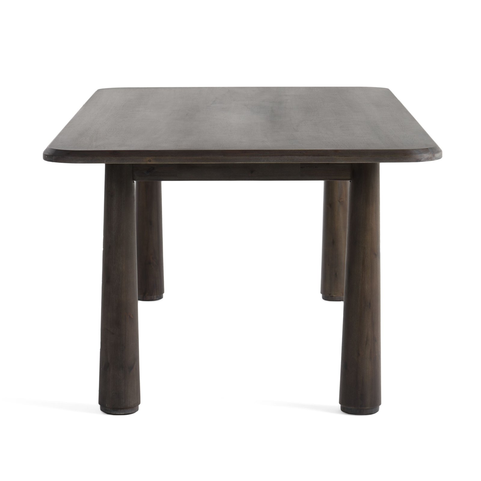 Modrest Rhea - Modern 87" Dark Acacia Rectangular Dining Table - Image 5