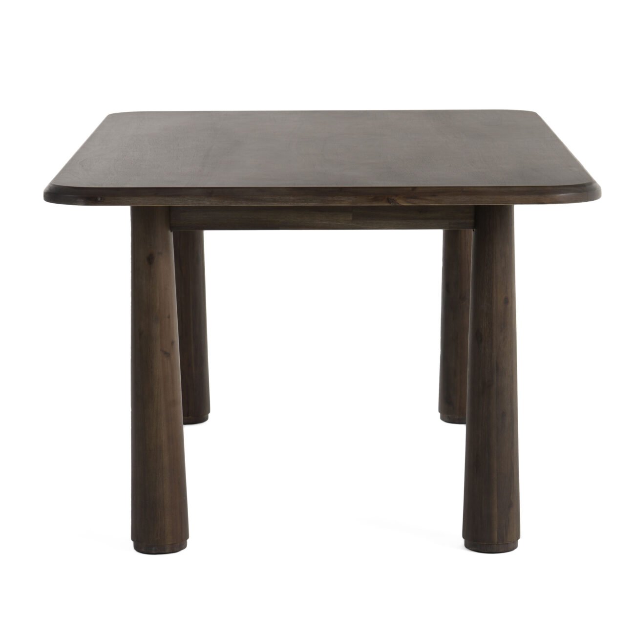 Modrest Rhea - Modern 71" Dark Acacia Rectangular Dining Table - Image 5