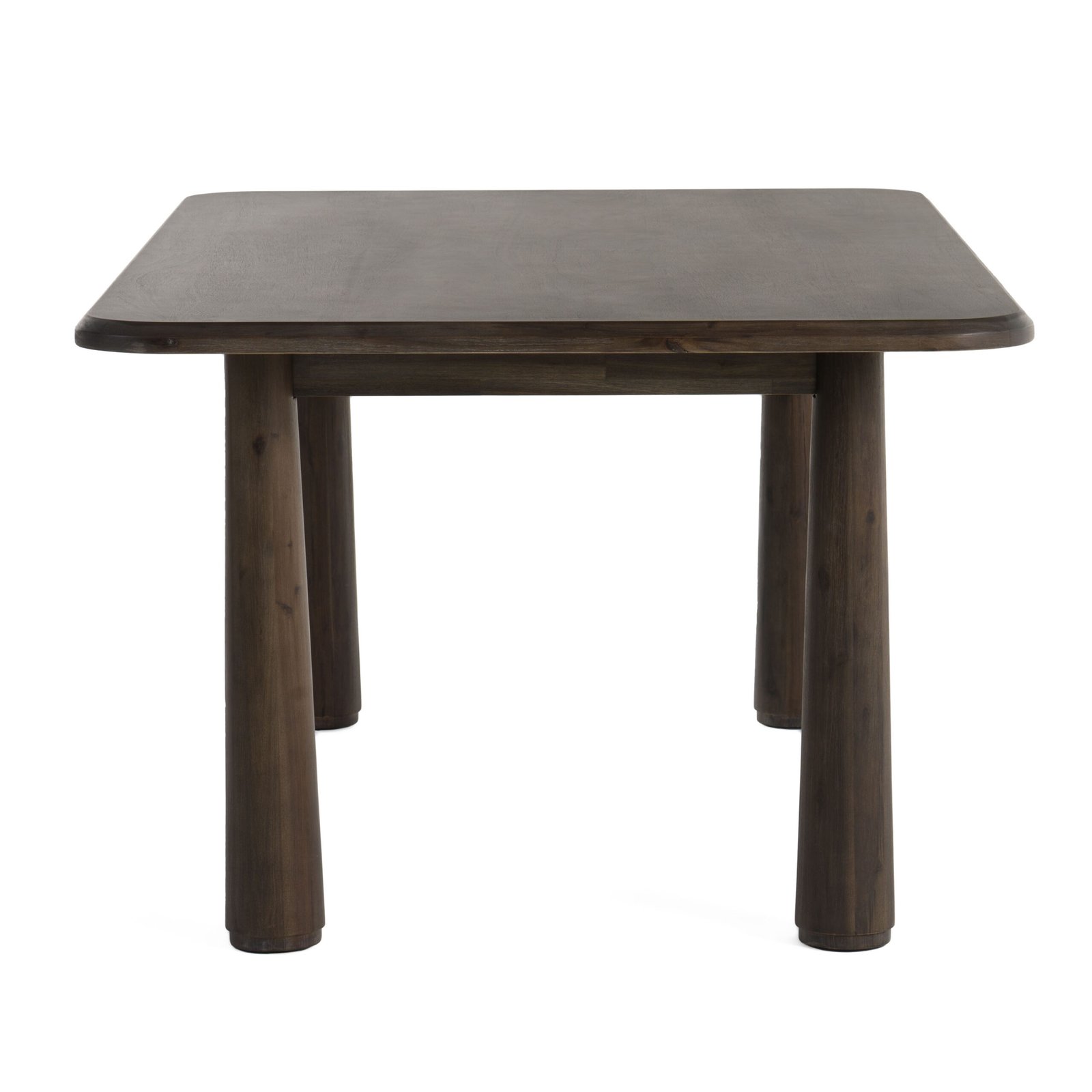 Modrest Rhea - Modern 71" Dark Acacia Rectangular Dining Table - Image 5