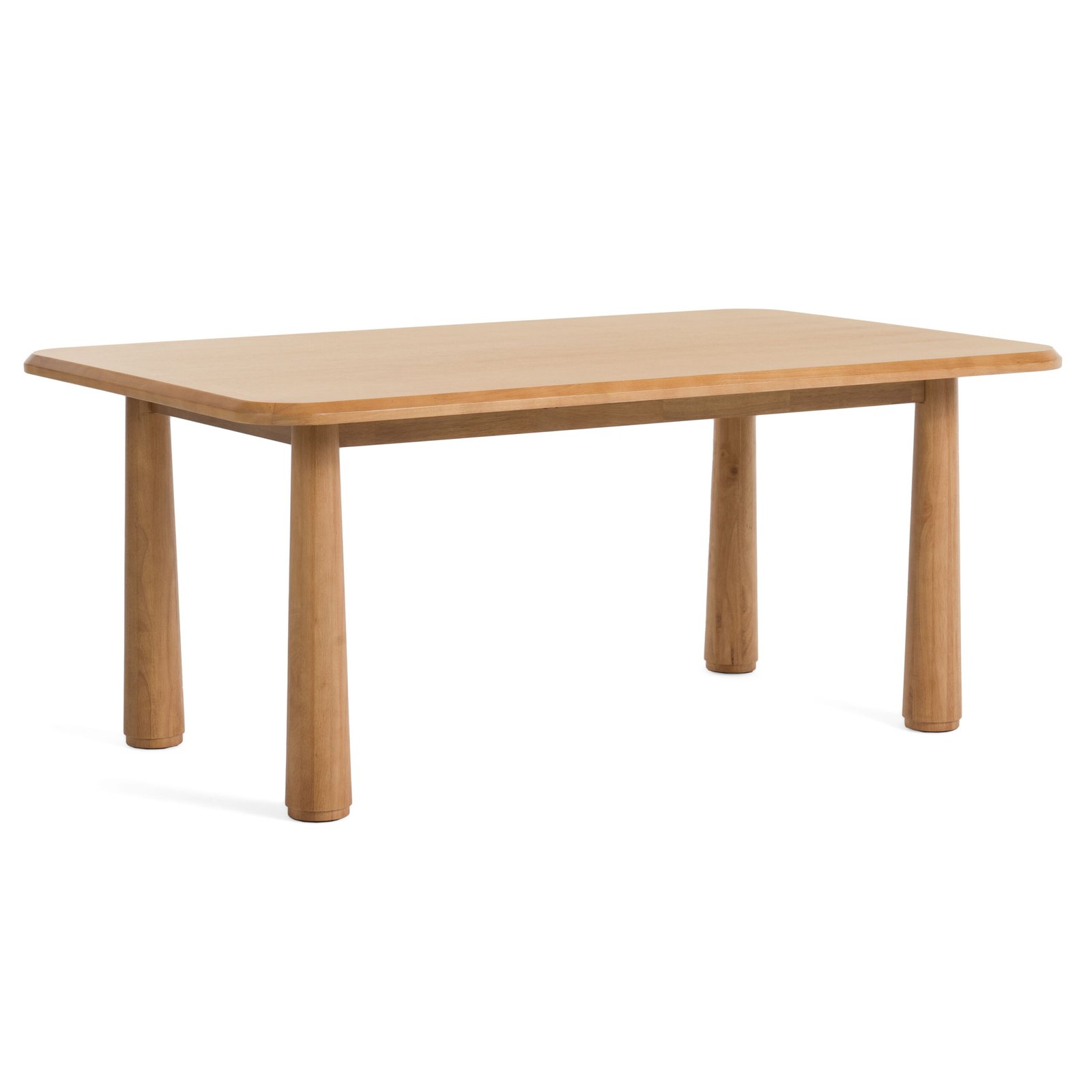 Modrest Rhea - Modern 71" Natual Acacia Rectangular Dining Table - Image 4