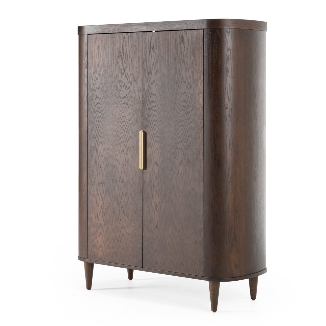 Modrest Richmond - Modern Brown Rounded Tall Buffet - Image 2