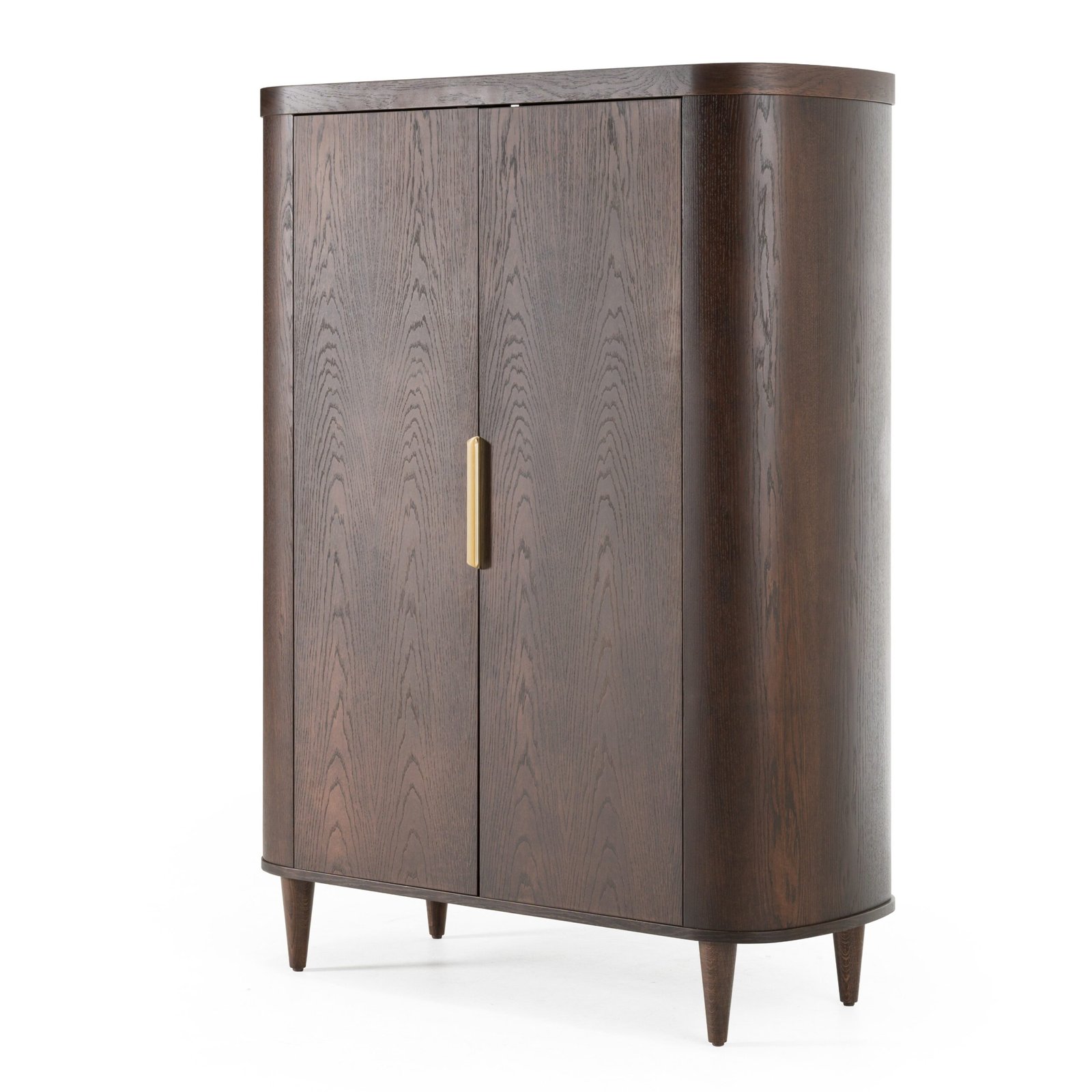 Modrest Richmond - Modern Brown Rounded Tall Buffet - Image 2