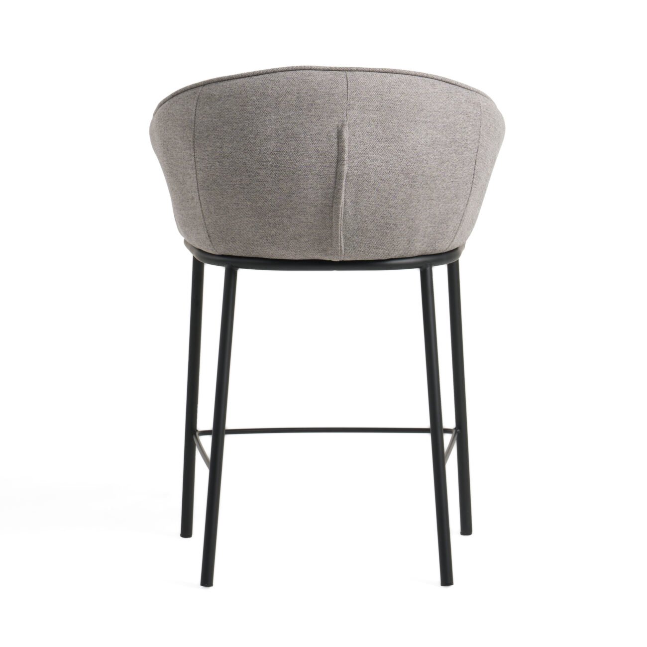 Modrest Rumi - Modern Grey Counter Stool - Image 3