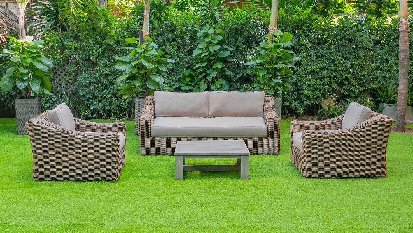 Renava Sapelo Outdoor Grey Acacia Coffee Table - Image 3