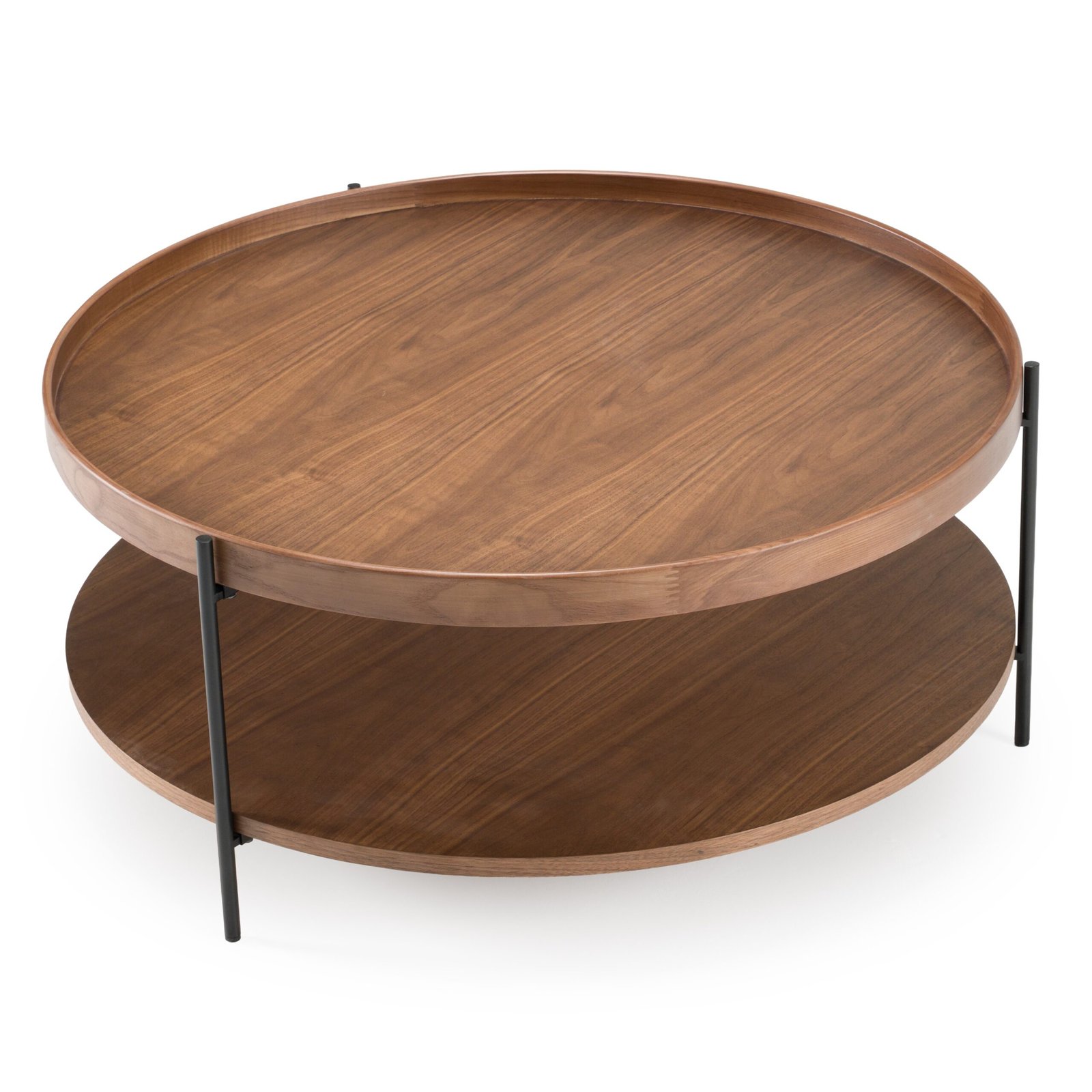 Modrest Savoy - Modern Walnut Large Coffee Table - Image 2