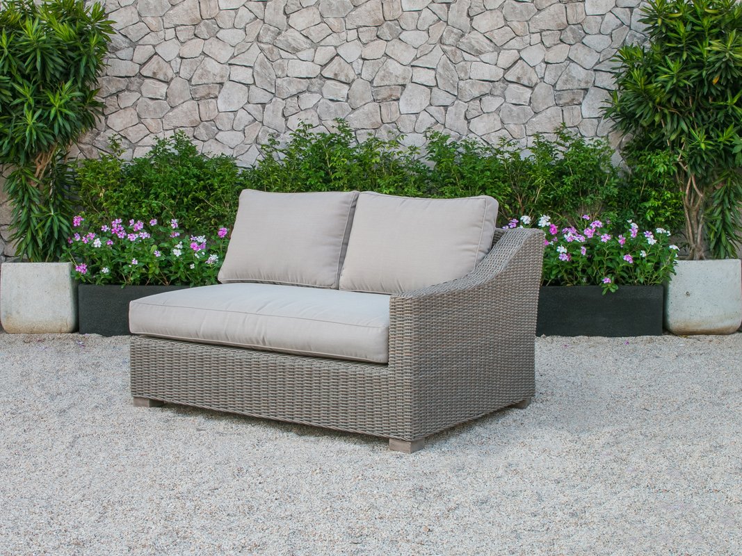 Renava Seacliff Outdoor Wicker Sectional Sofa Set - Image 2