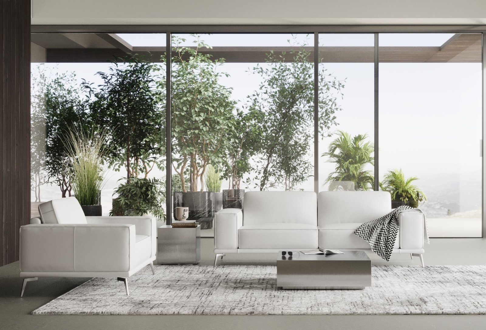 Lamod Italia Soho - Contemporary Italian White Leather Sofa - Image 2