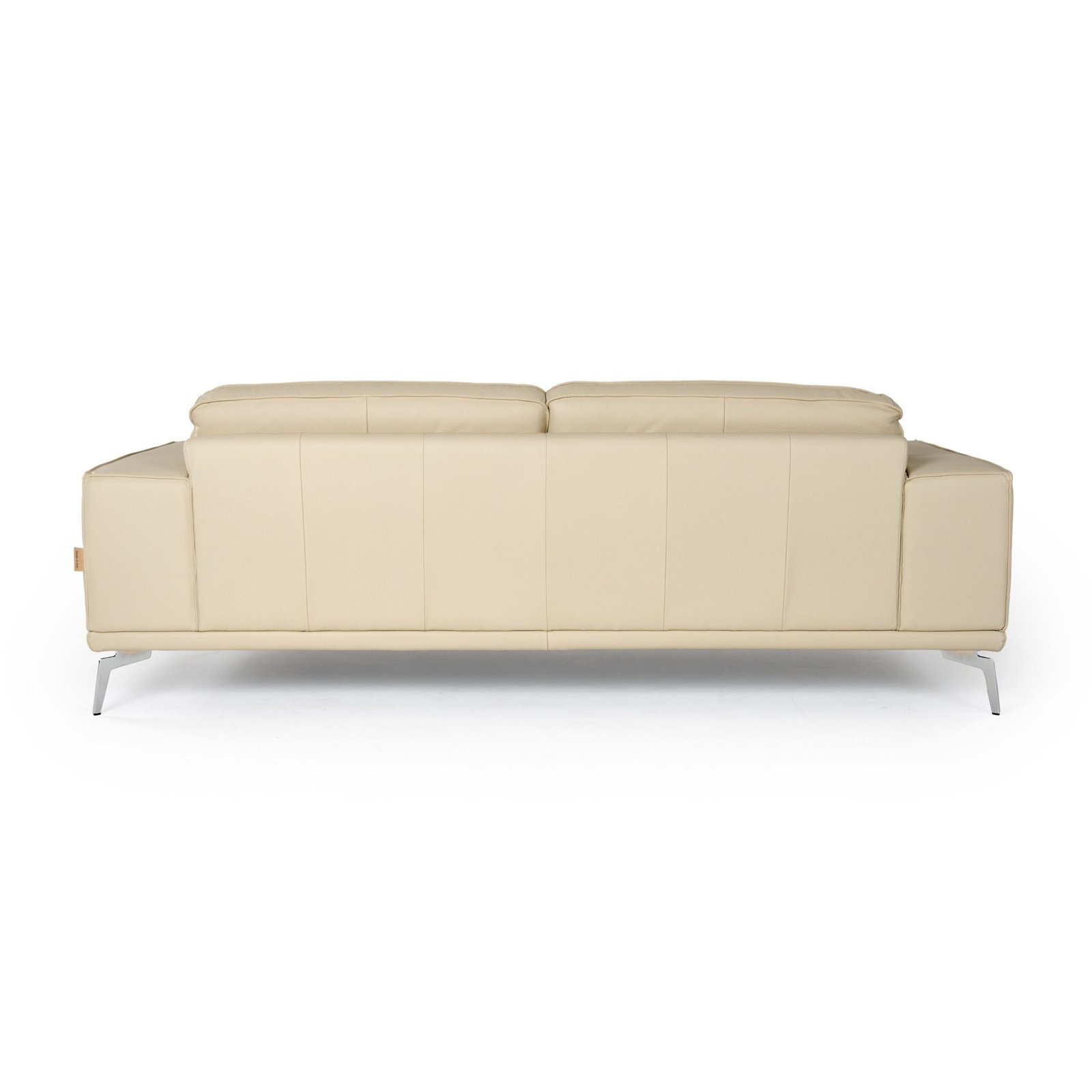 Lamod Italia Soho - Italian Off White Leather Sofa - Image 4