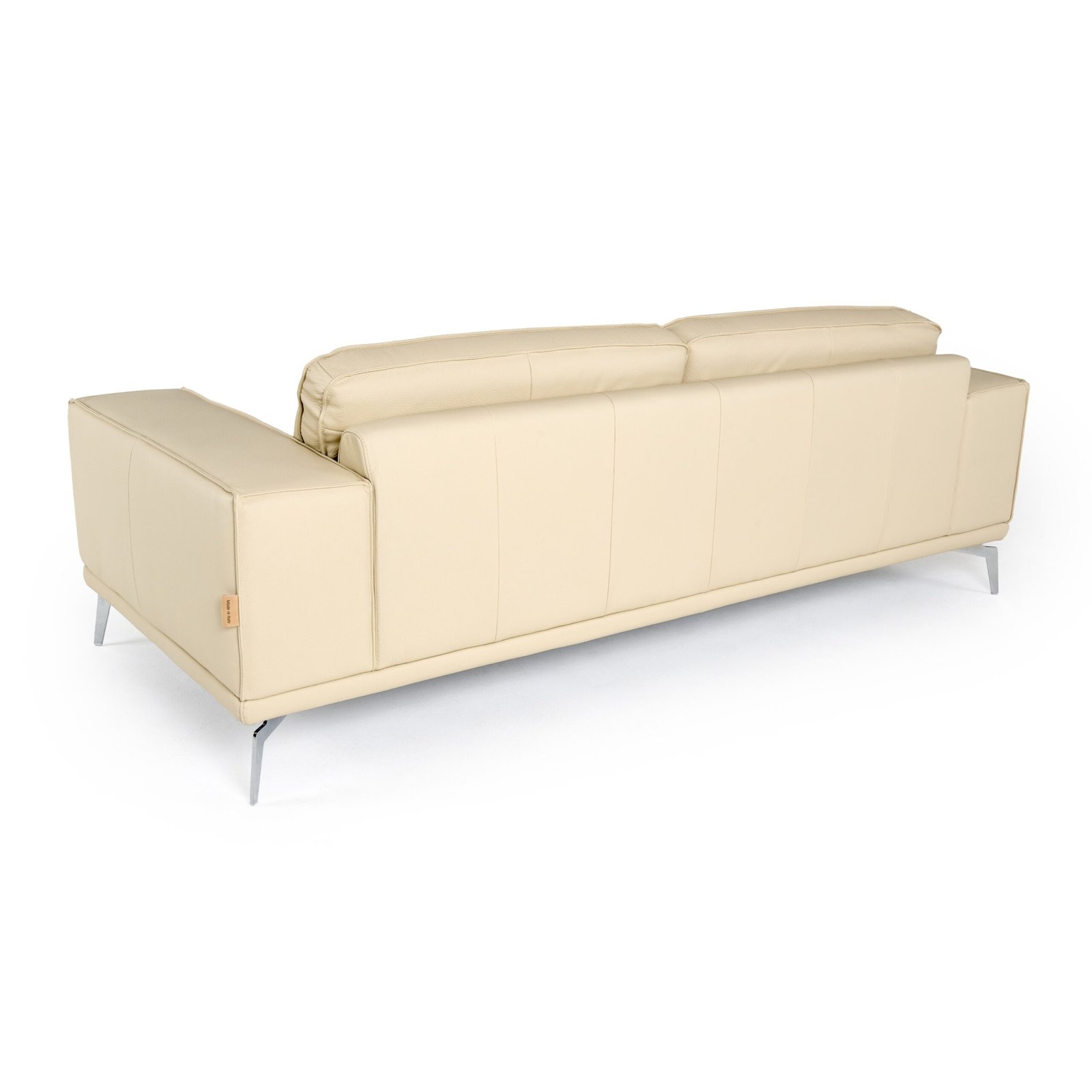 Lamod Italia Soho - Italian Off White Leather Sofa - Image 5