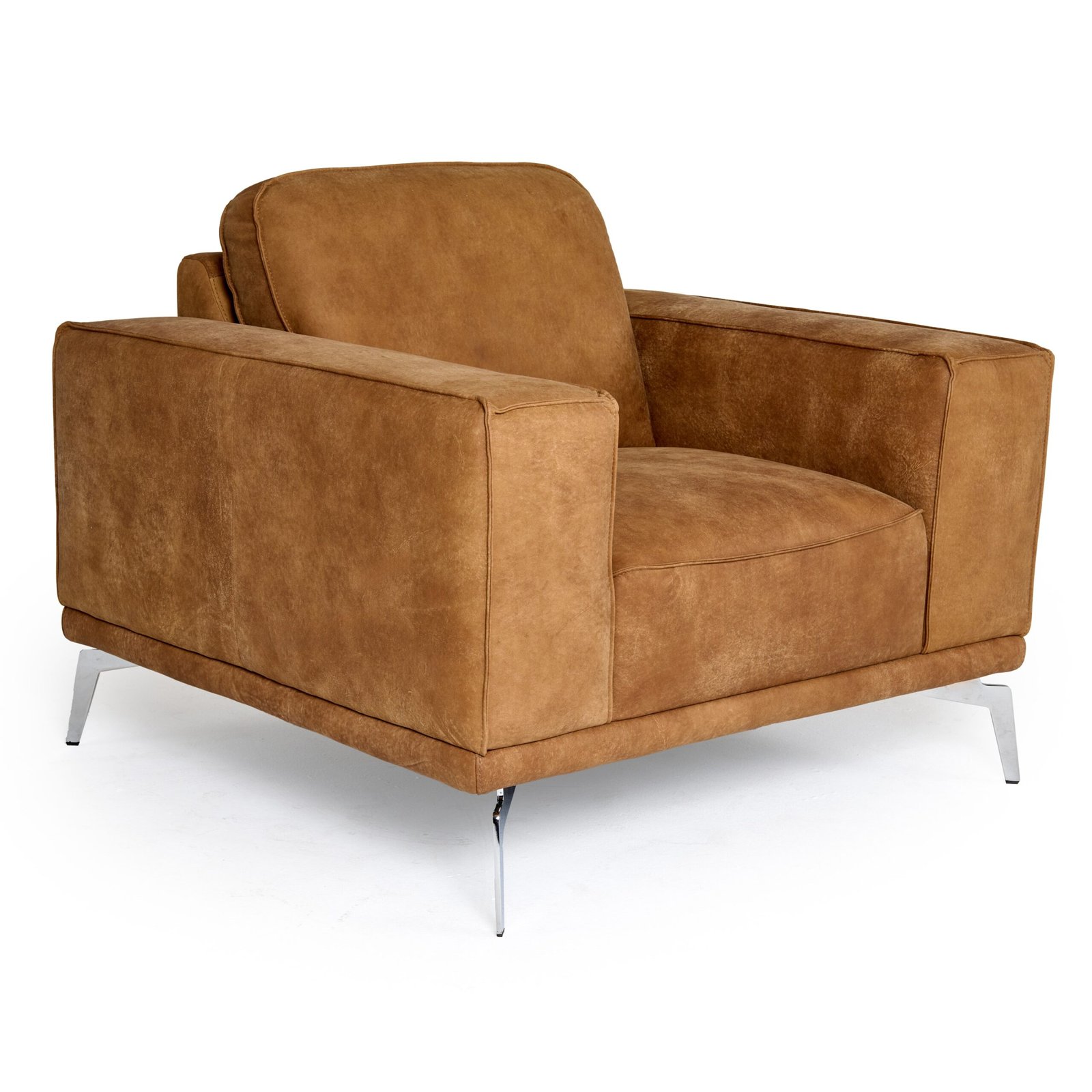 Lamod Italia Soho - Italian Cognac Leather Armchair - Image 2