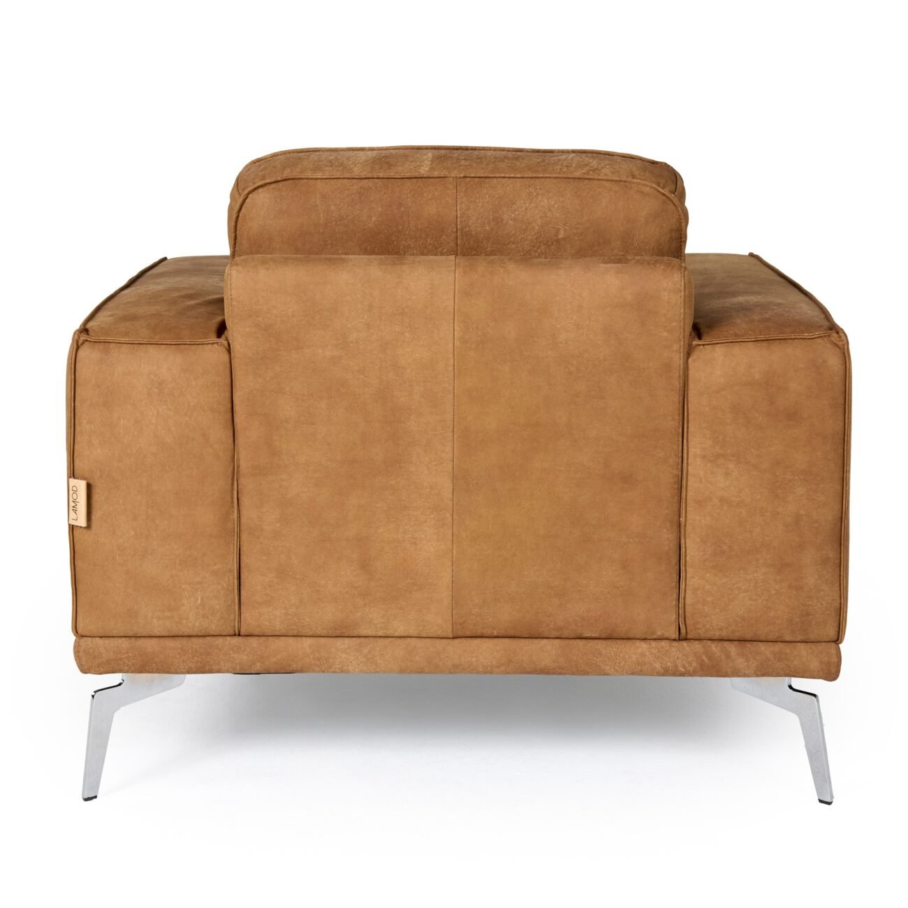 Lamod Italia Soho - Italian Cognac Leather Armchair - Image 4